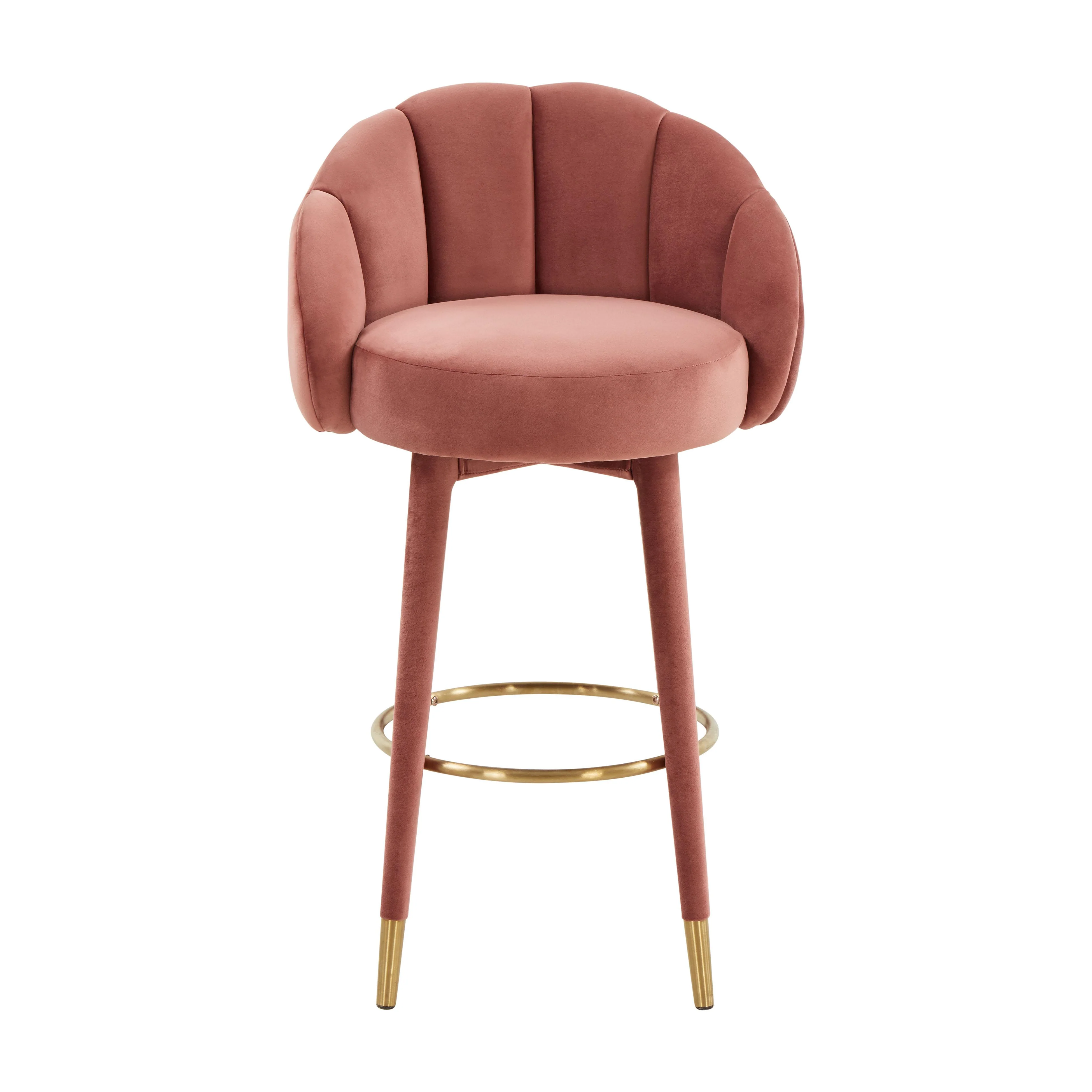 Myla Velvet Swivel Stool 61 Myla Velvet Swivel Stool