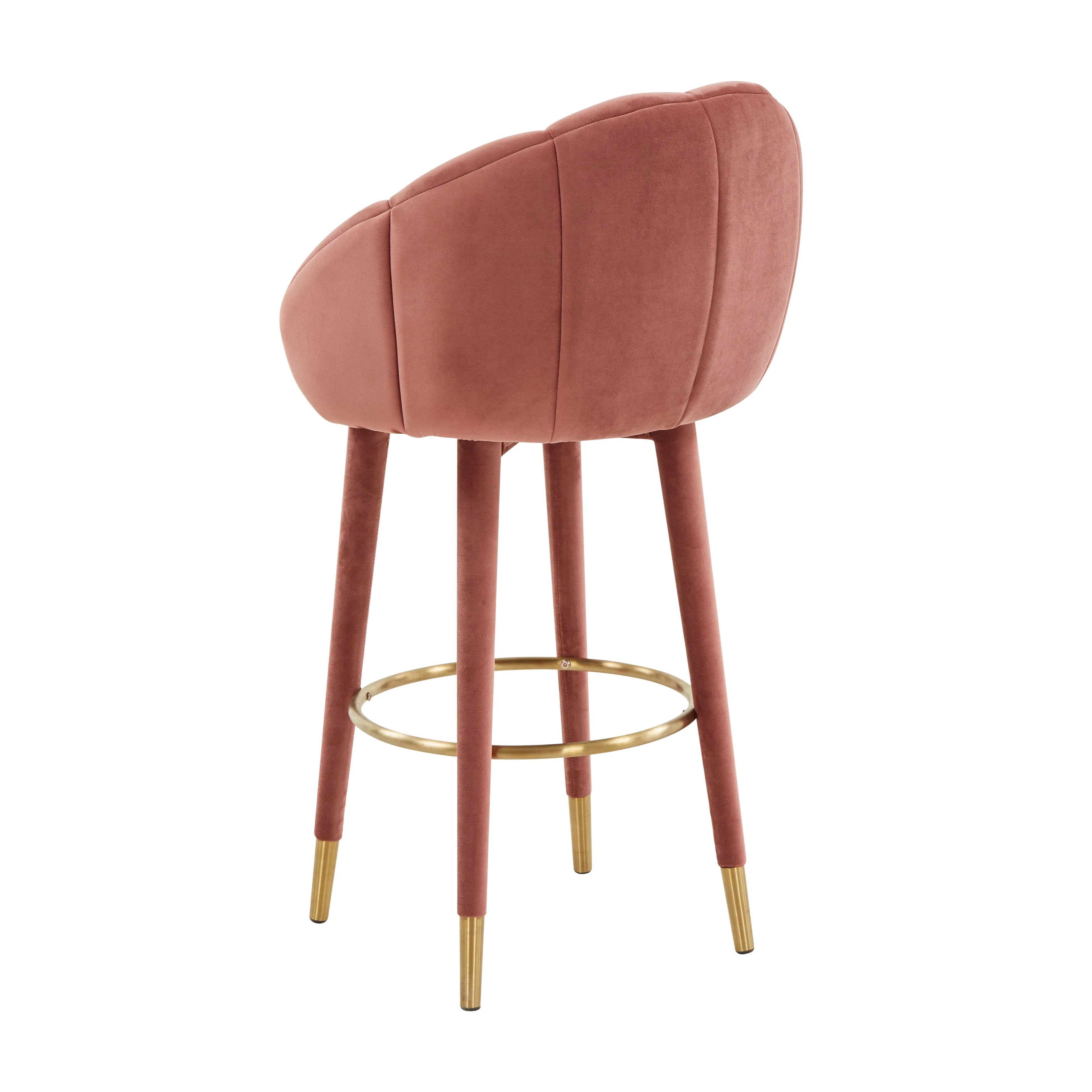 Myla Velvet Swivel Stool 62 Myla Velvet Swivel Stool
