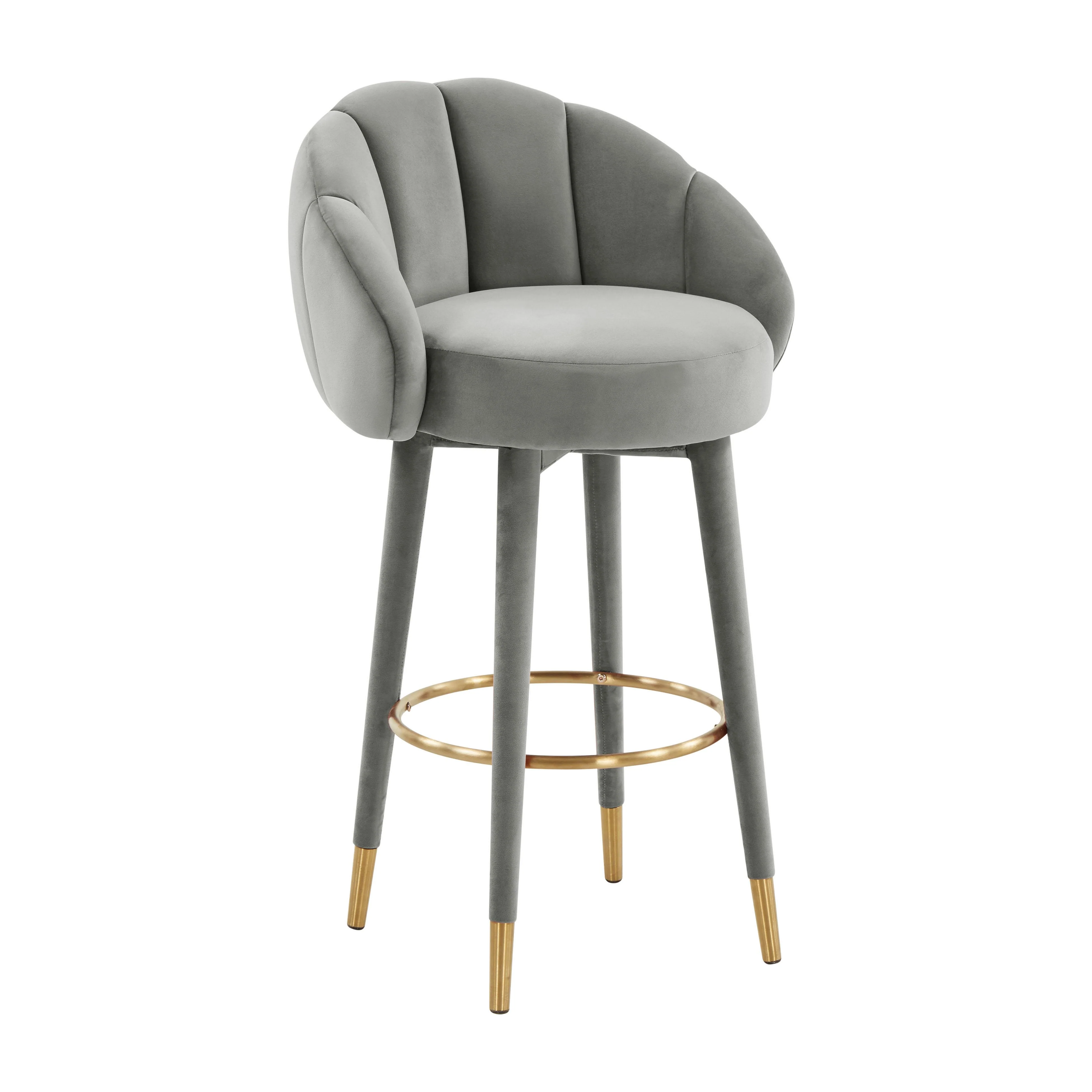 Myla Velvet Swivel Stool 75 Myla Velvet Swivel Stool