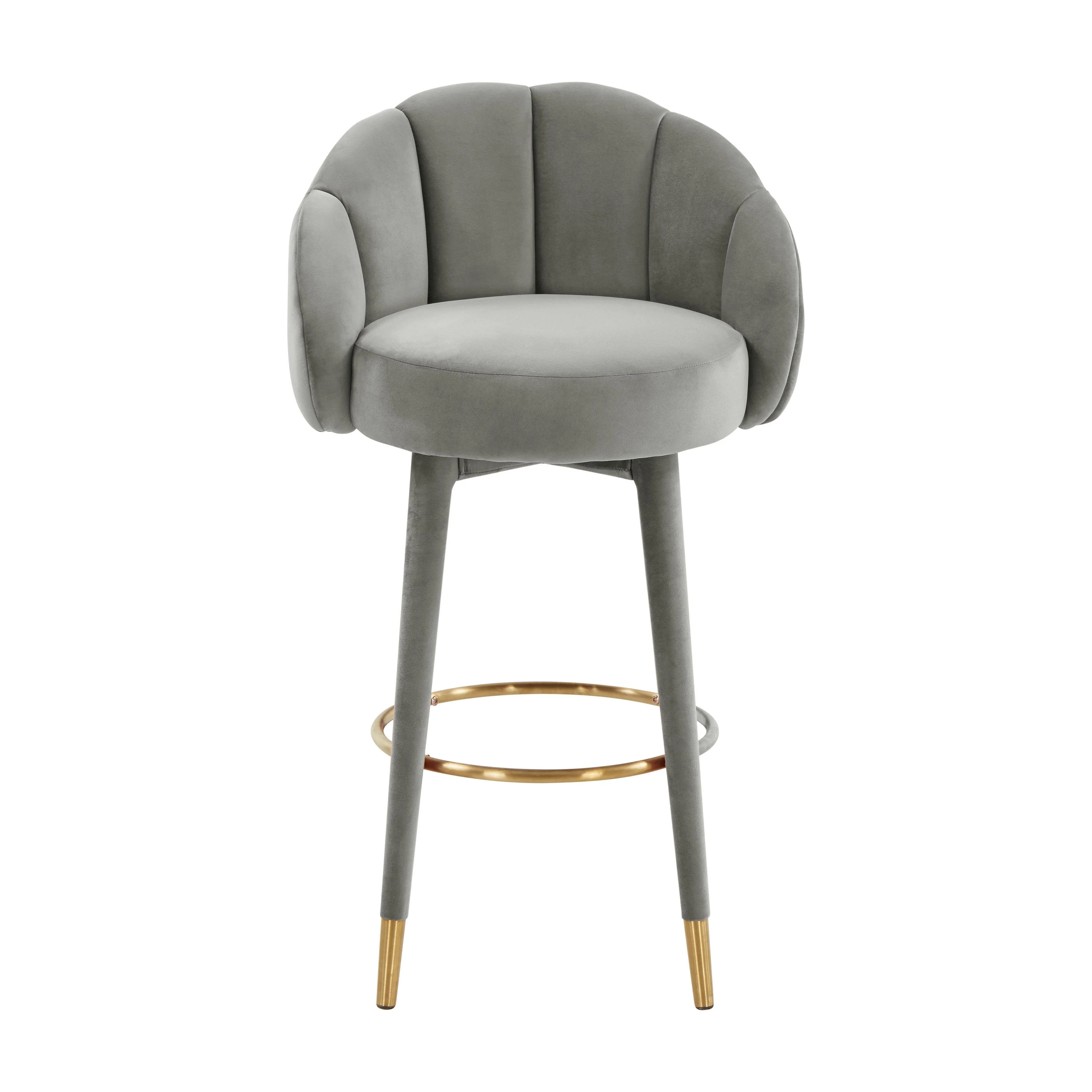 Myla Velvet Swivel Stool 76 Myla Velvet Swivel Stool