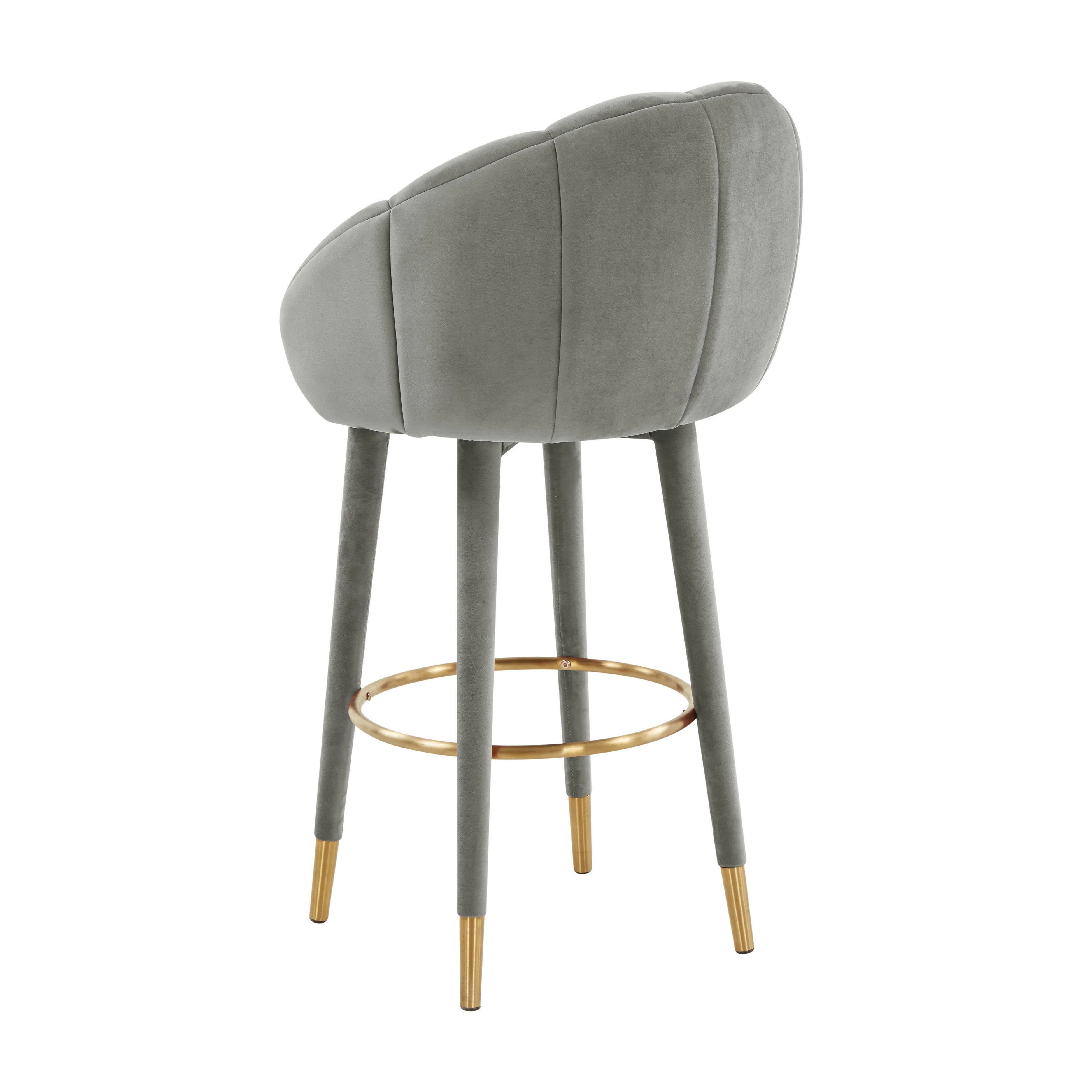 Myla Velvet Swivel Stool 77 Myla Velvet Swivel Stool