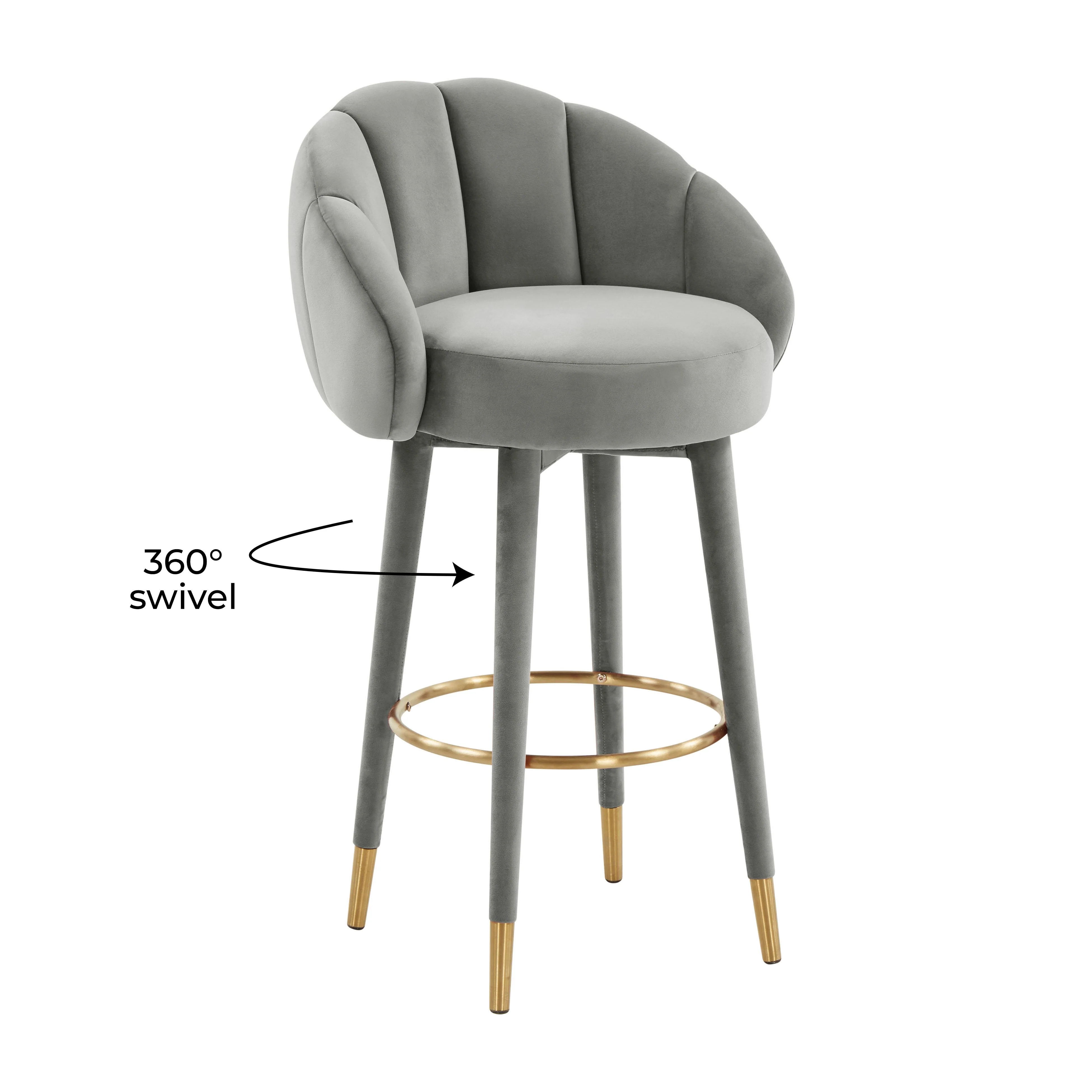 Myla Velvet Swivel Stool 80 Myla Velvet Swivel Stool