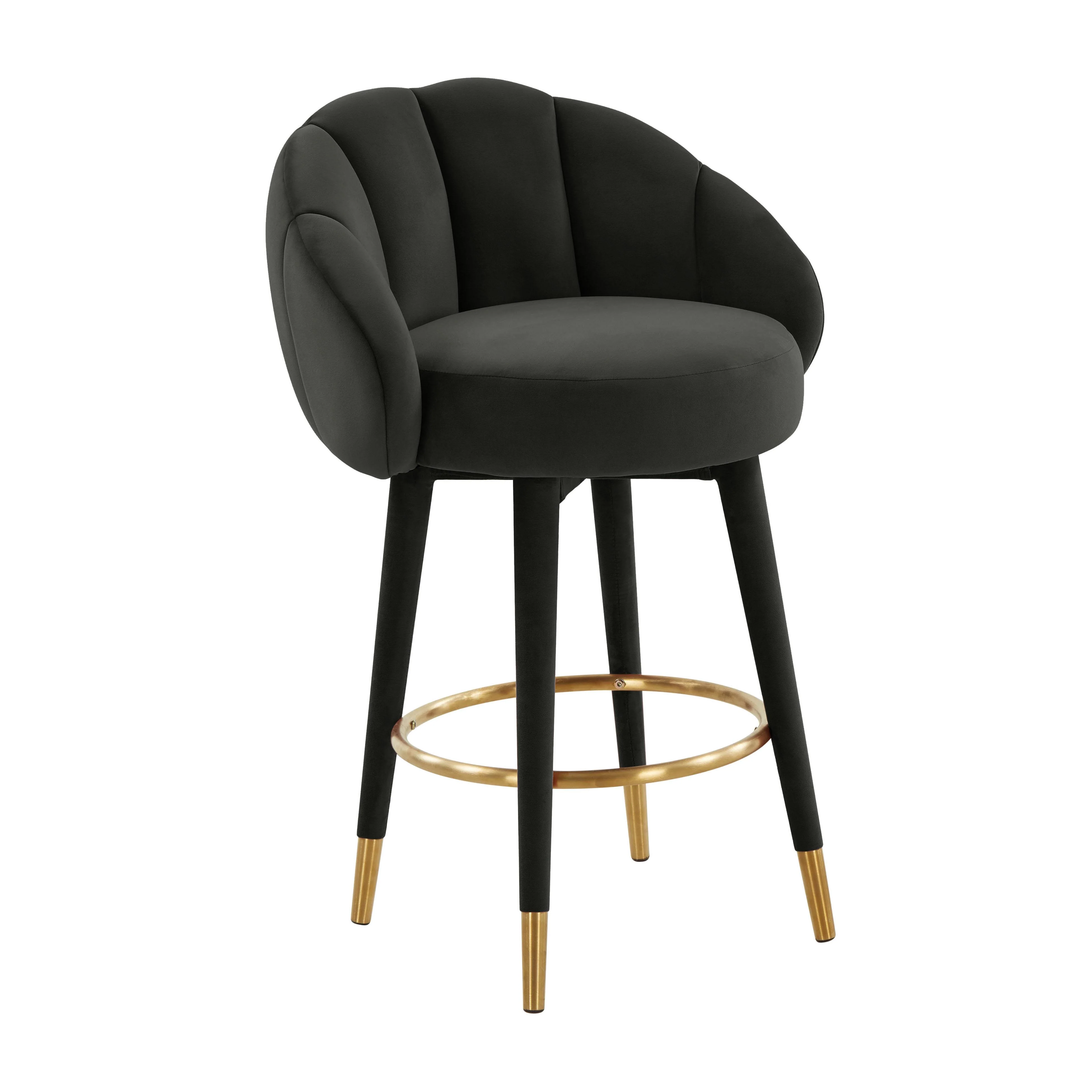 Myla Velvet Swivel Stool 83 Myla Velvet Swivel Stool