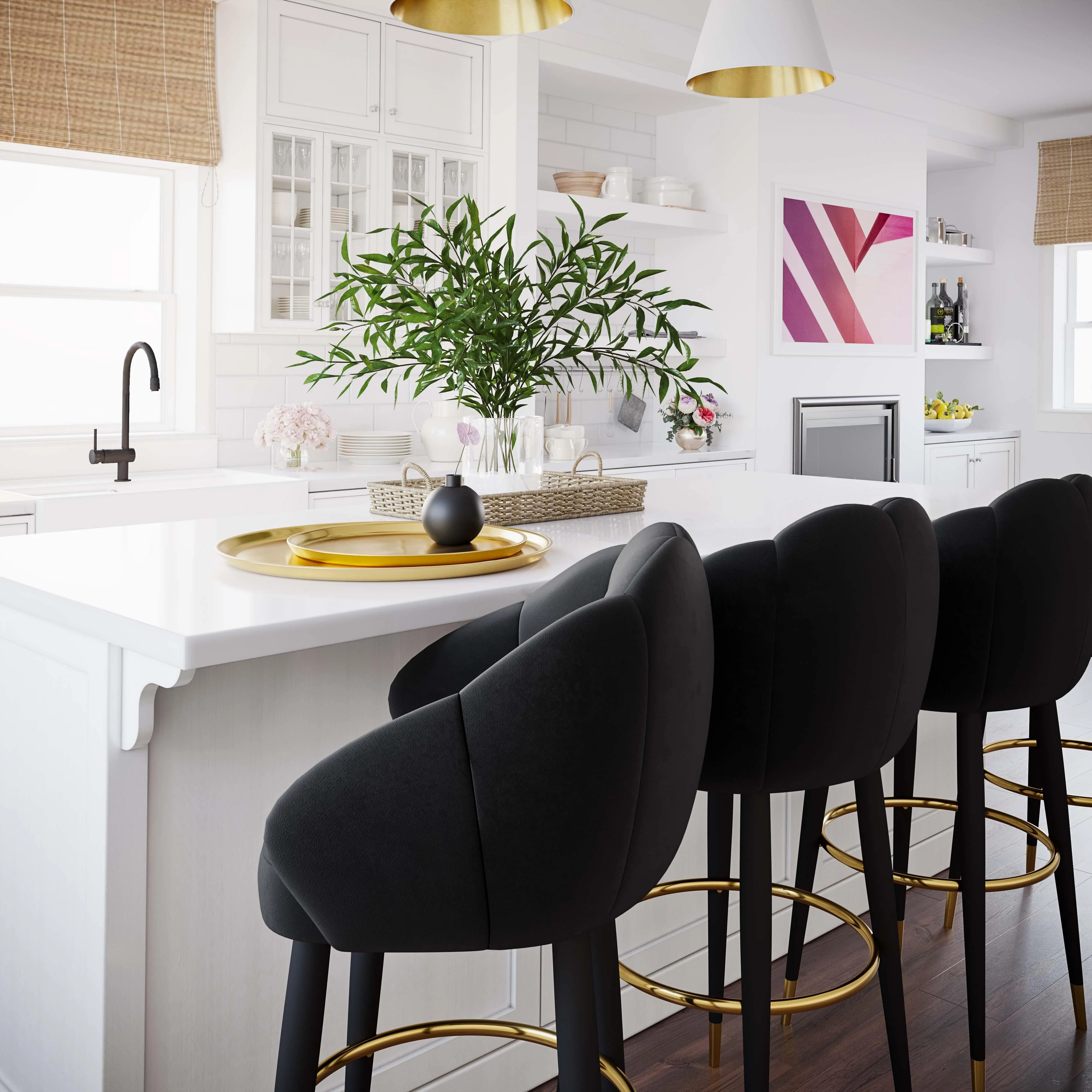 Myla Velvet Swivel Stool 84 Myla Velvet Swivel Stool