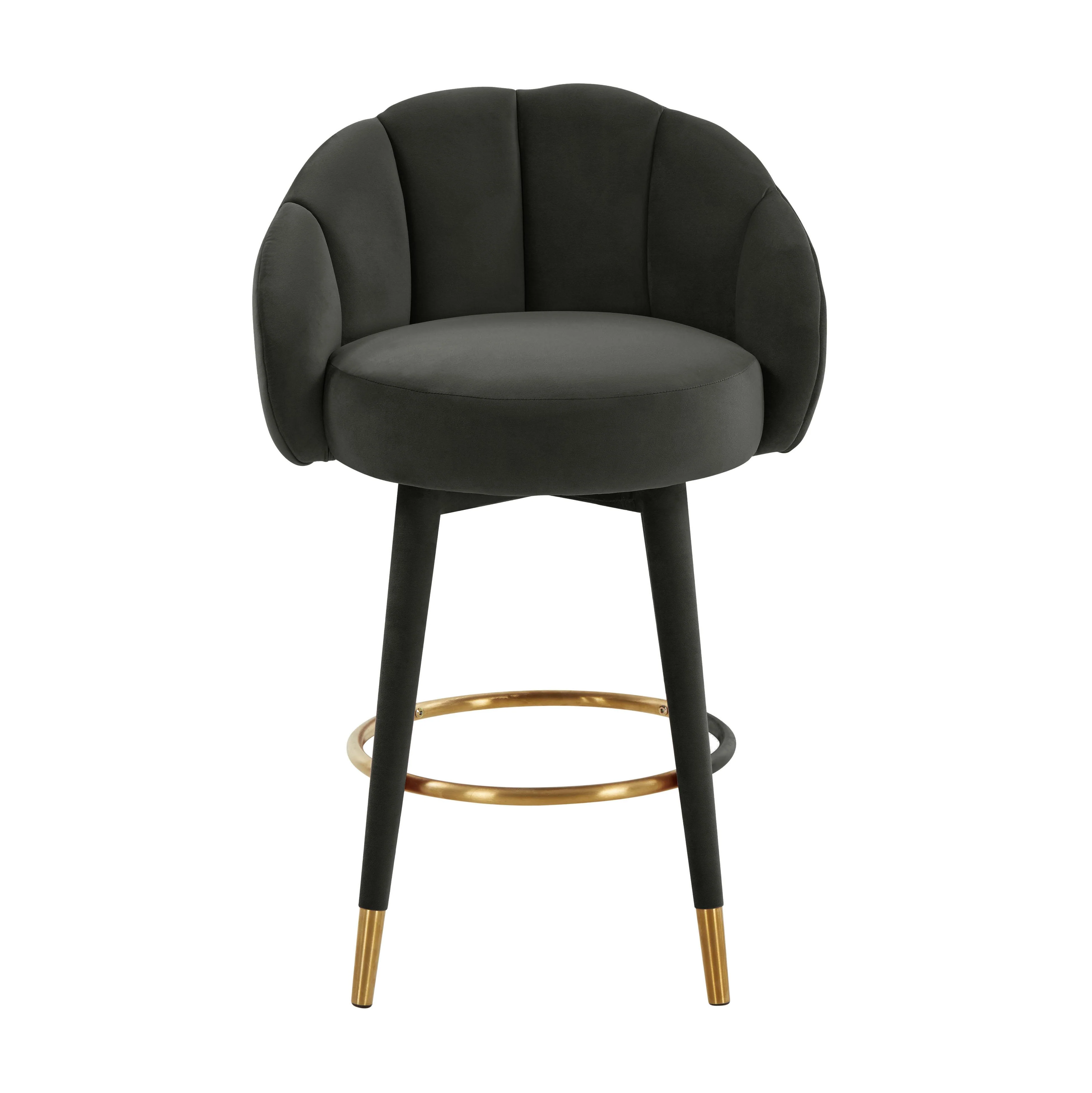 Myla Velvet Swivel Stool 85 Myla Velvet Swivel Stool