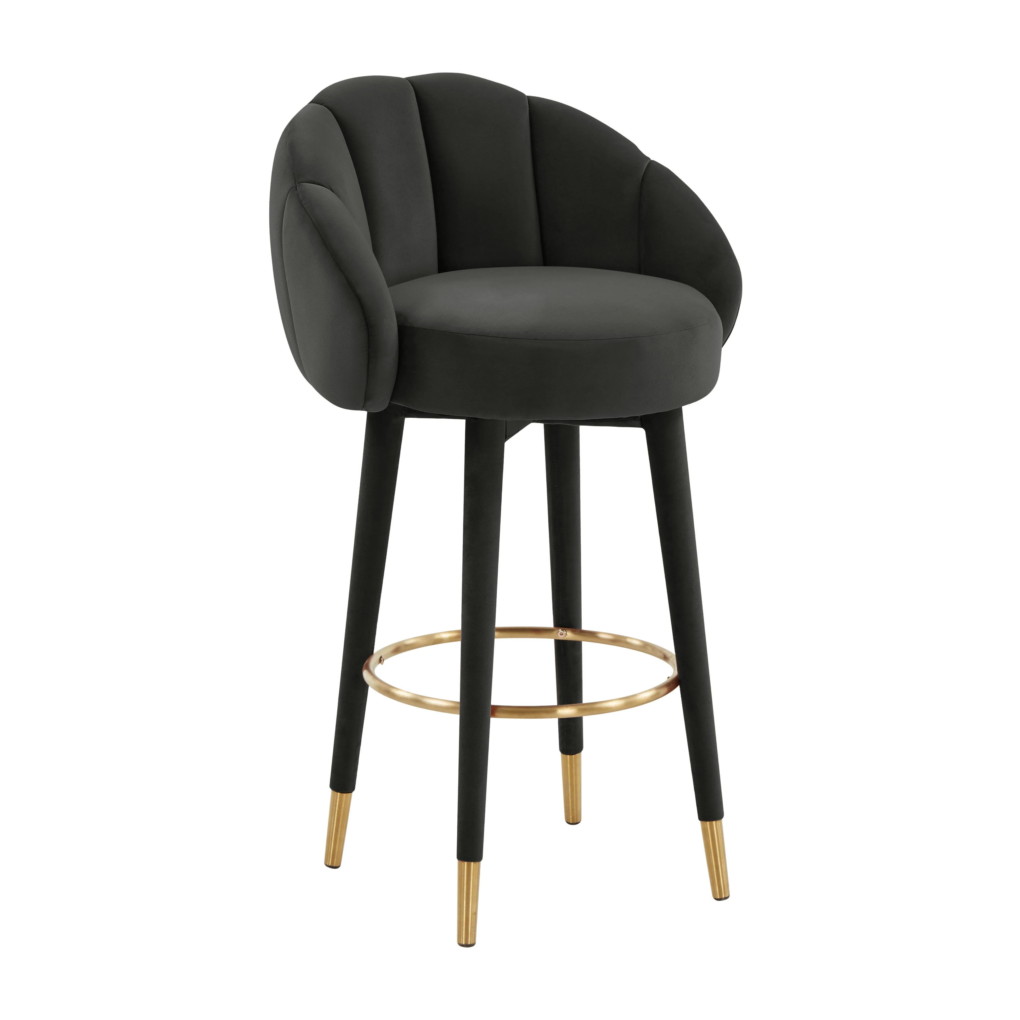 Myla Velvet Swivel Stool 91 Myla Velvet Swivel Stool