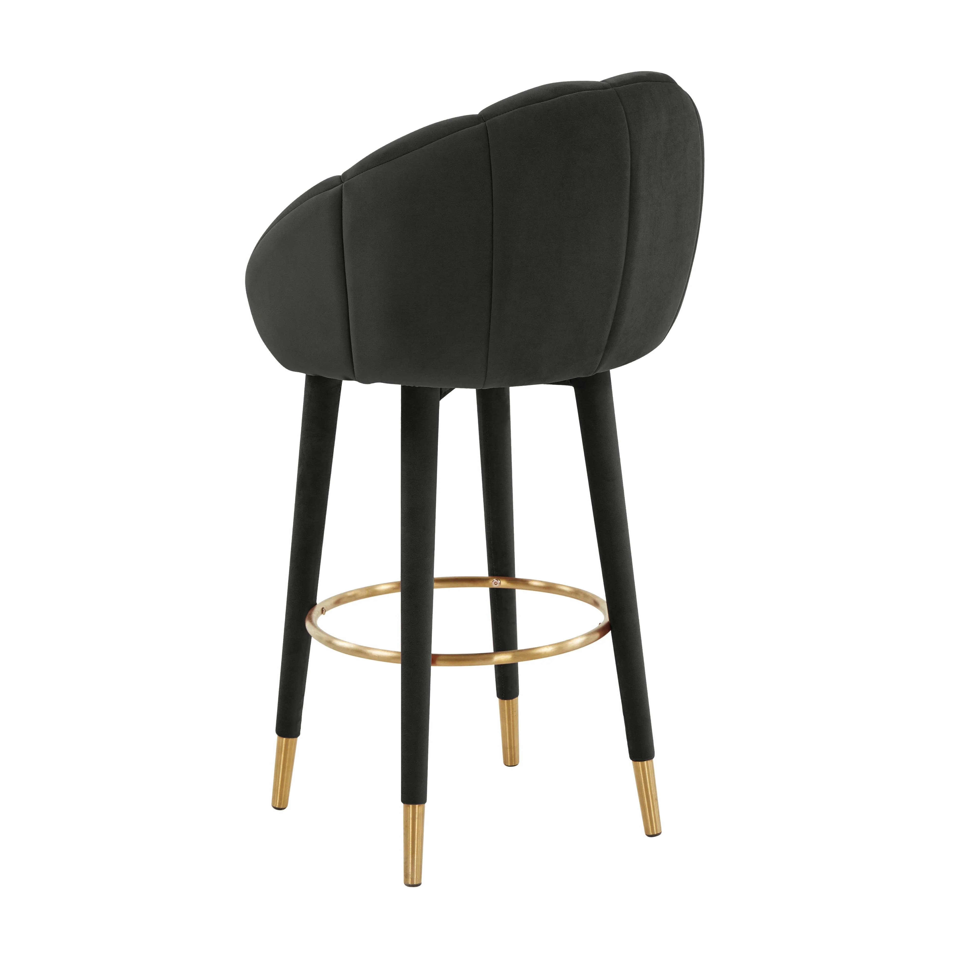 Myla Velvet Swivel Stool 94 Myla Velvet Swivel Stool
