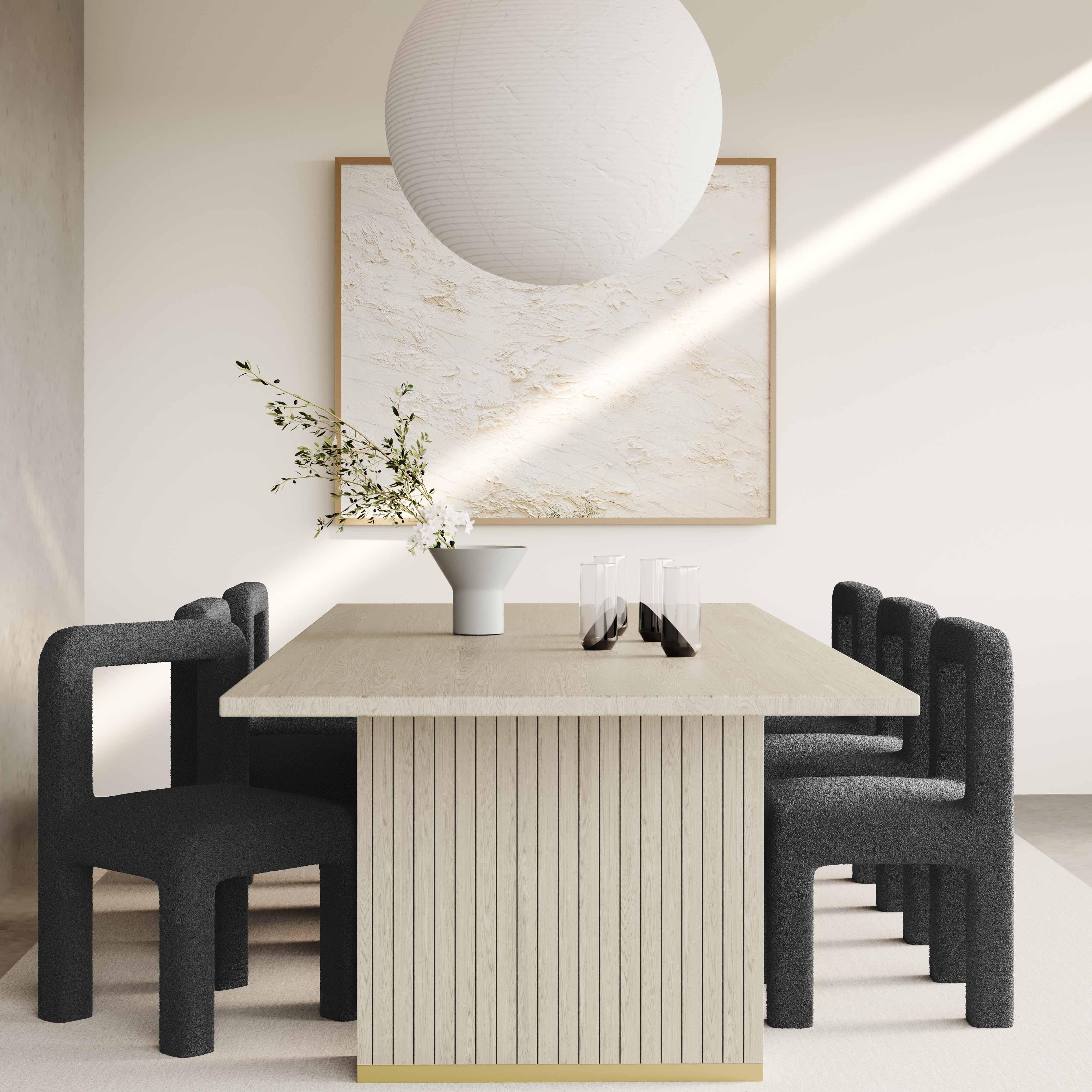 Hazel Boucle Dining Chair 31 Hazel Boucle Dining Chair