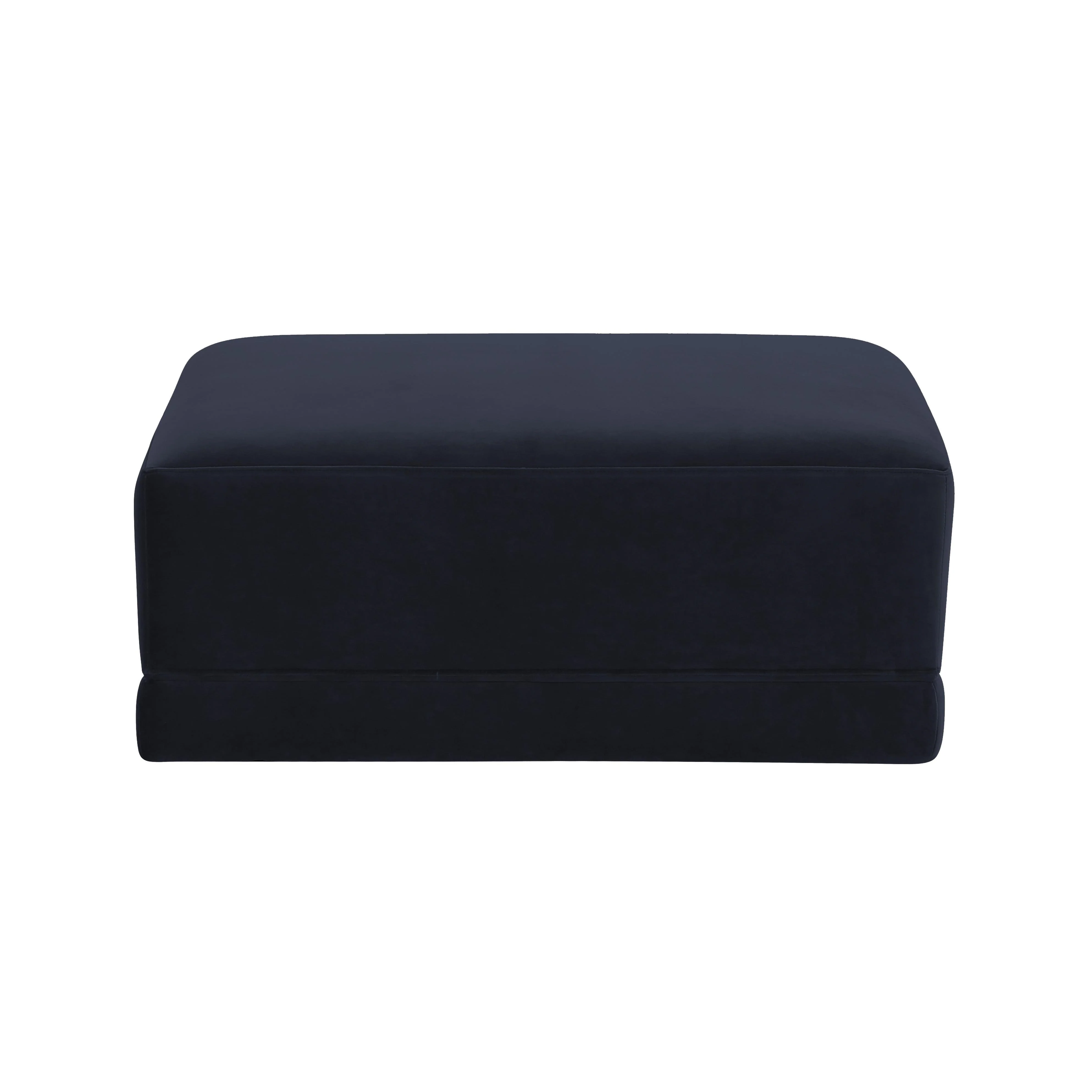 Willow Velvet Modular Ottoman 25 Willow Velvet Modular Ottoman