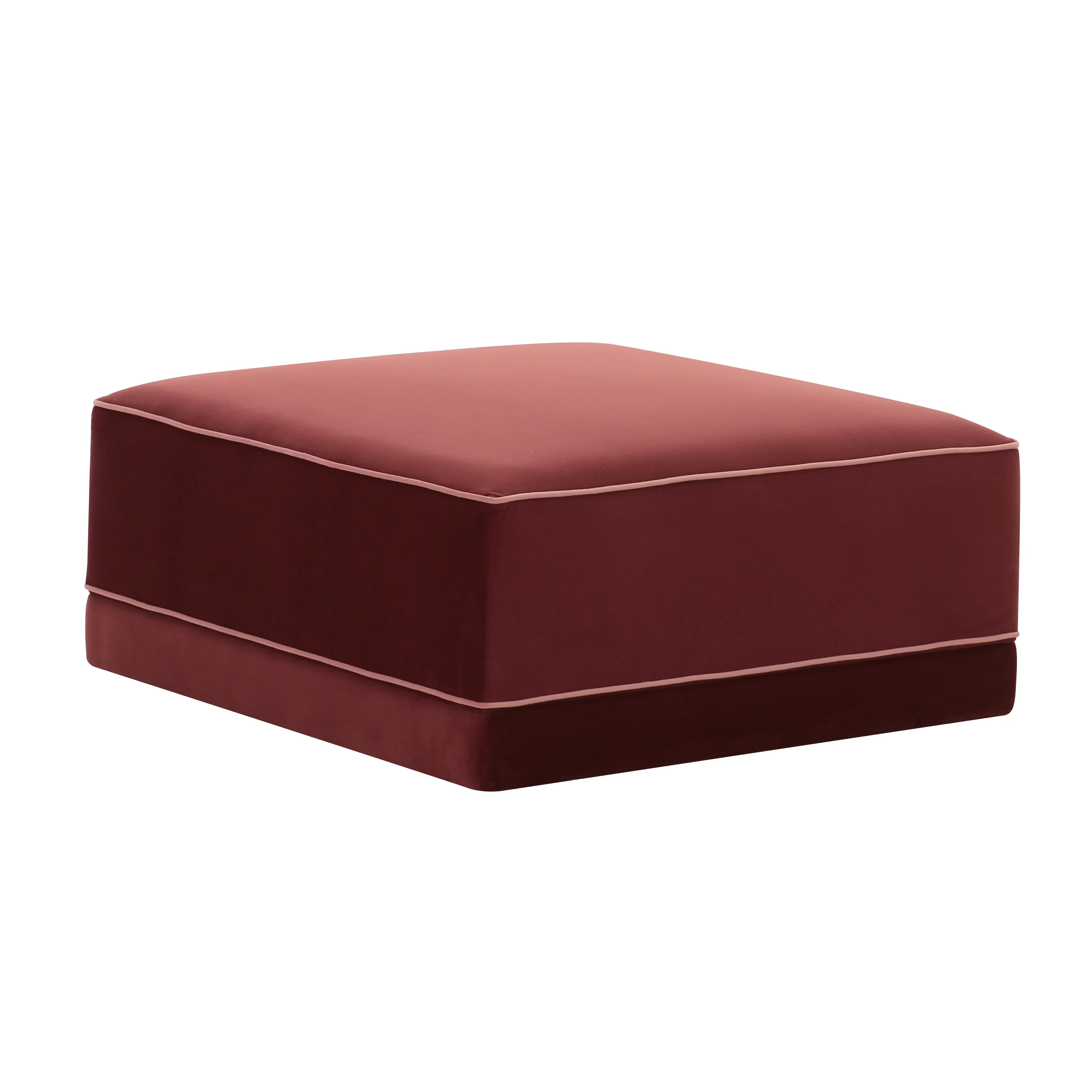 Willow Velvet Modular Ottoman 28 Willow Velvet Modular Ottoman