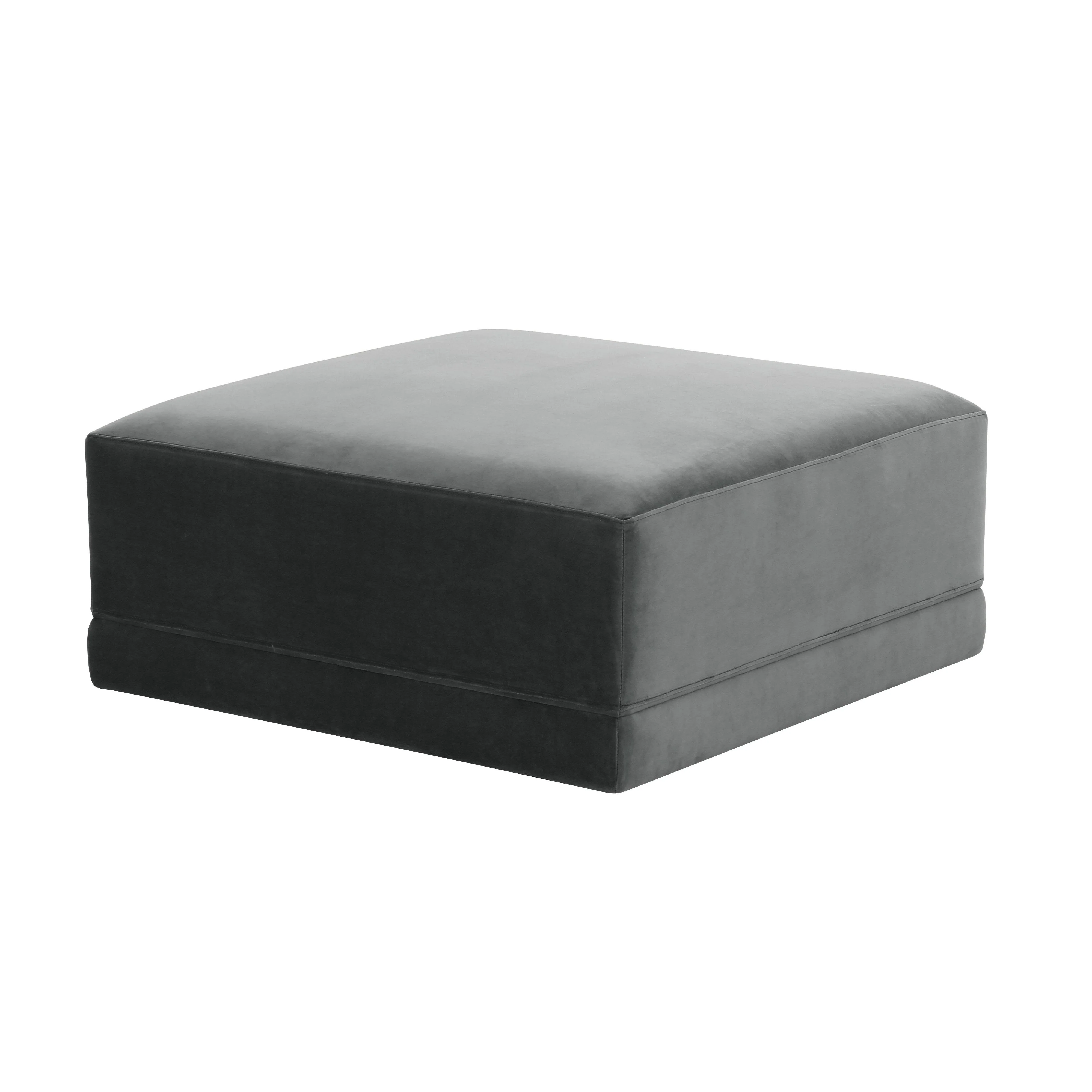 Willow Velvet Modular Ottoman 20 Willow Velvet Modular Ottoman