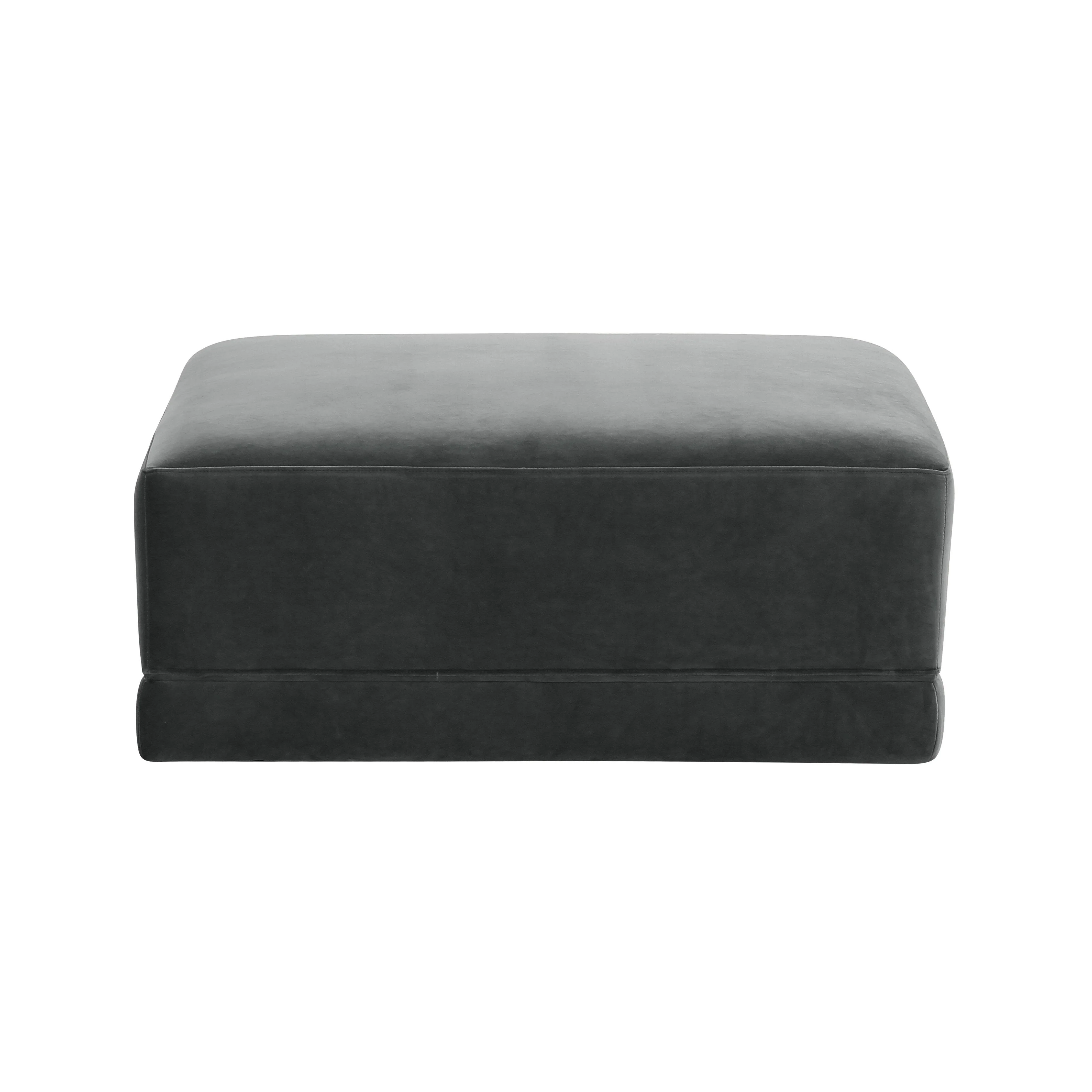 Willow Velvet Modular Ottoman 22 Willow Velvet Modular Ottoman