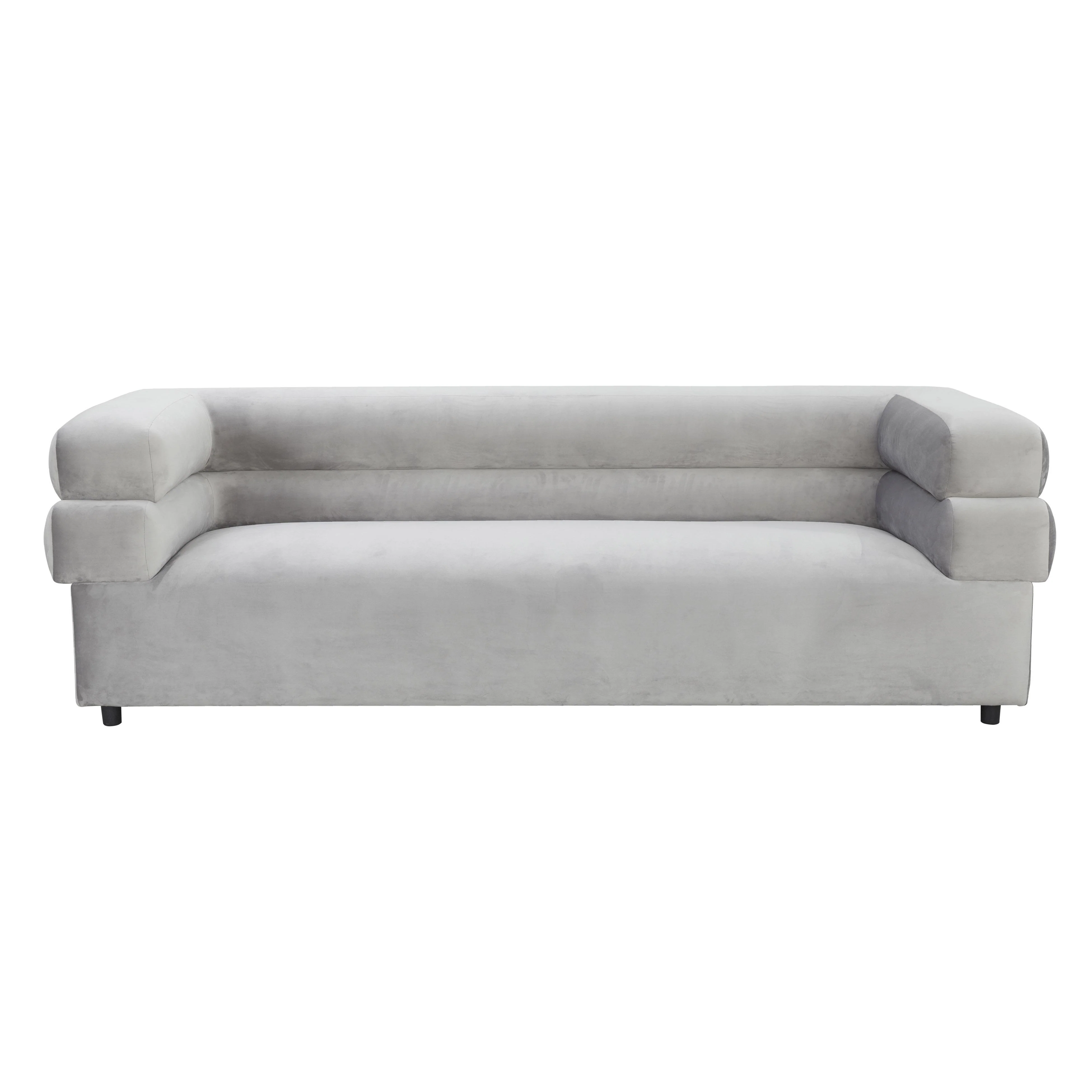Elsa Upholstered Sofa by Inspire Me! Home Decor 24 Elsa Upholstered Sofa by Inspire Me! Home Decor