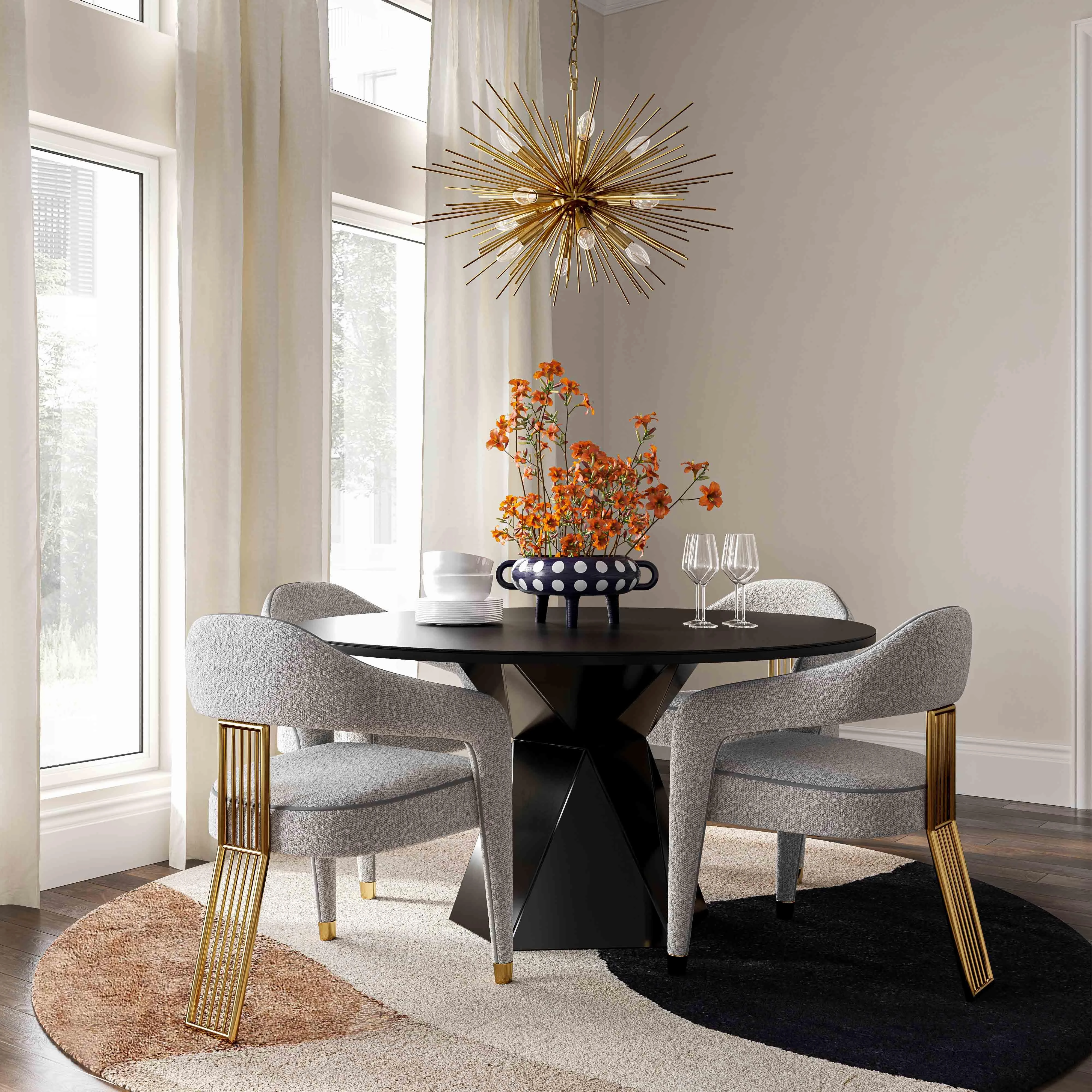 Corralis Performance Boucle Dining Chair 14 Corralis Performance Boucle Dining Chair