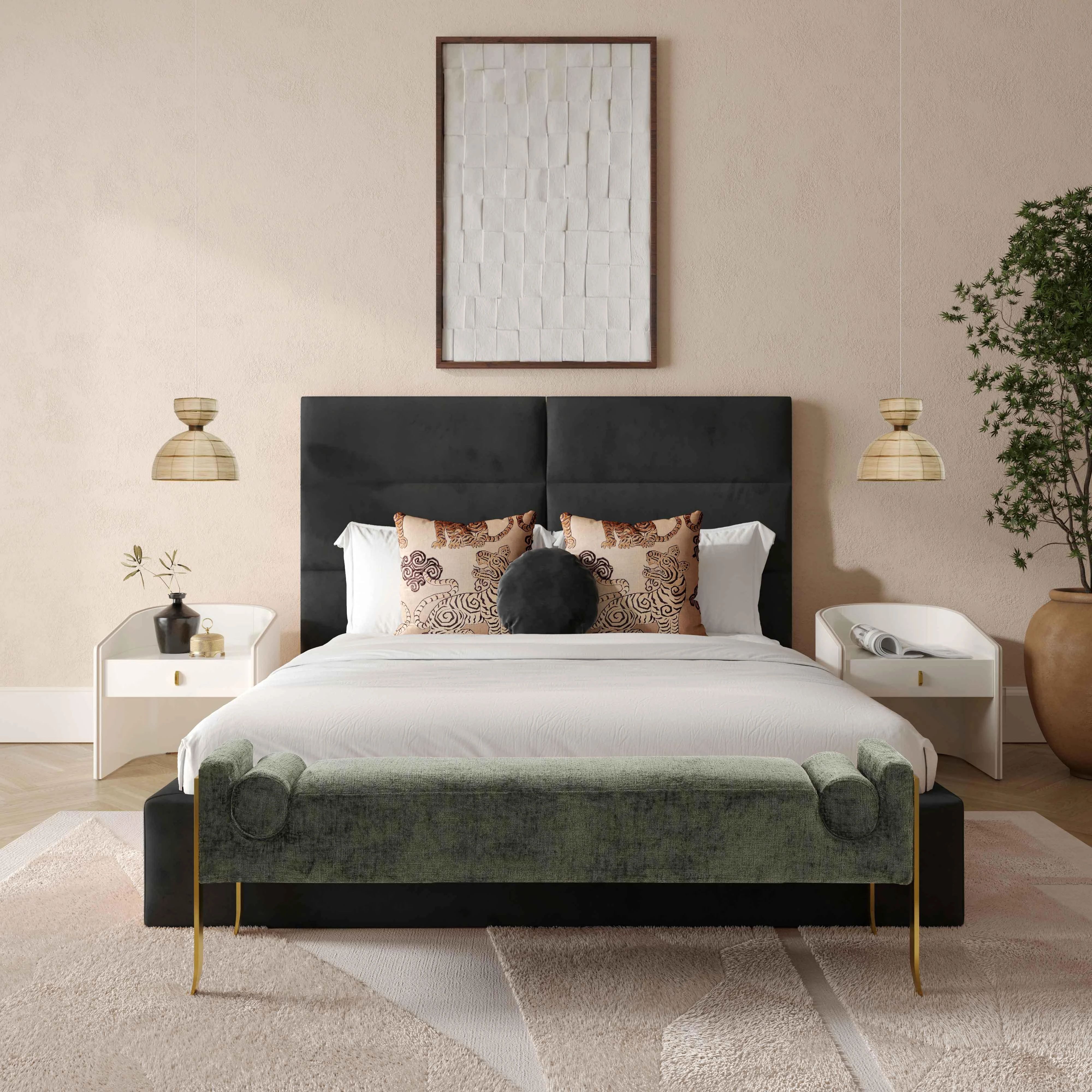 Eliana Velvet Bed 66 Eliana Velvet Bed