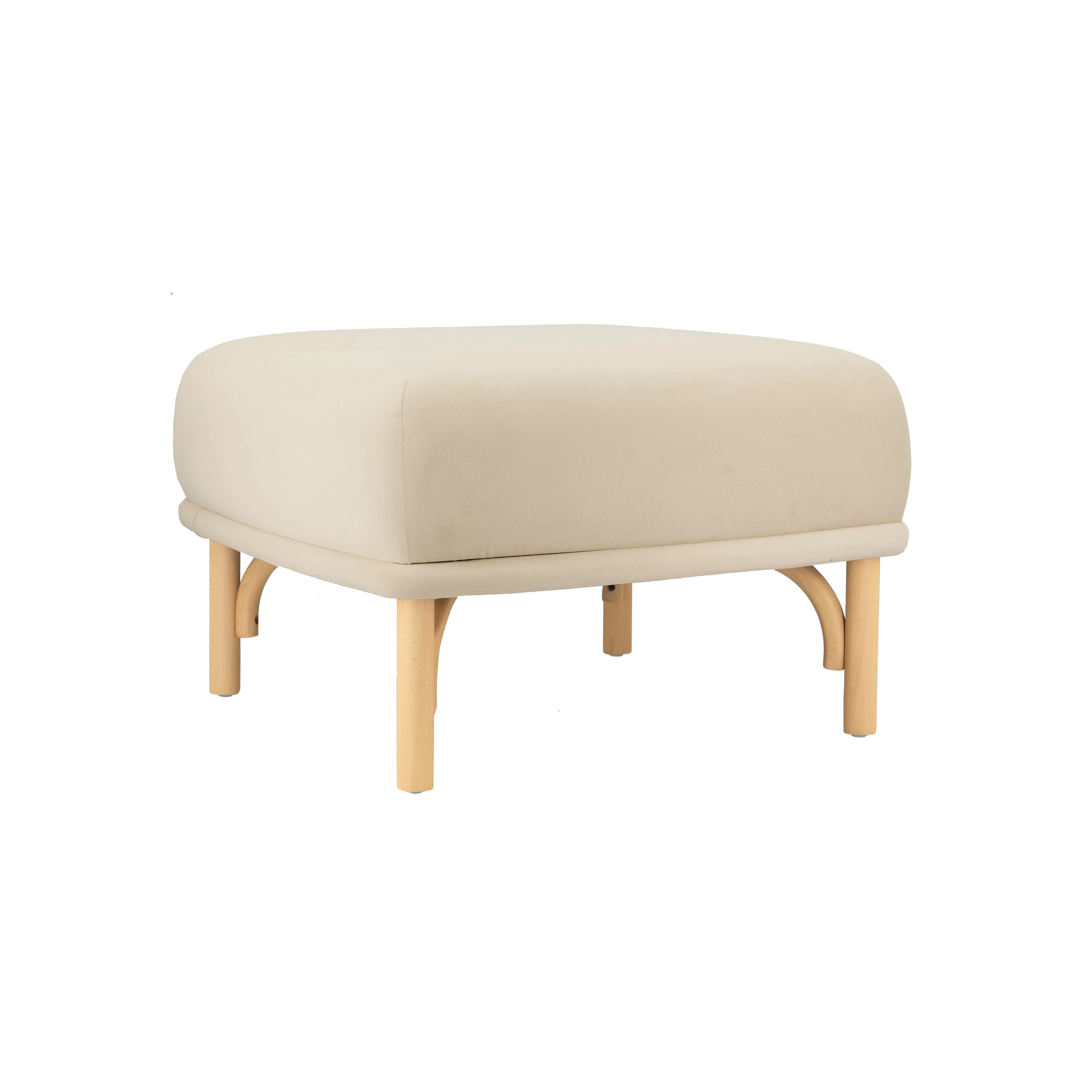 Desiree Velvet Ottoman 1 Desiree Velvet Ottoman