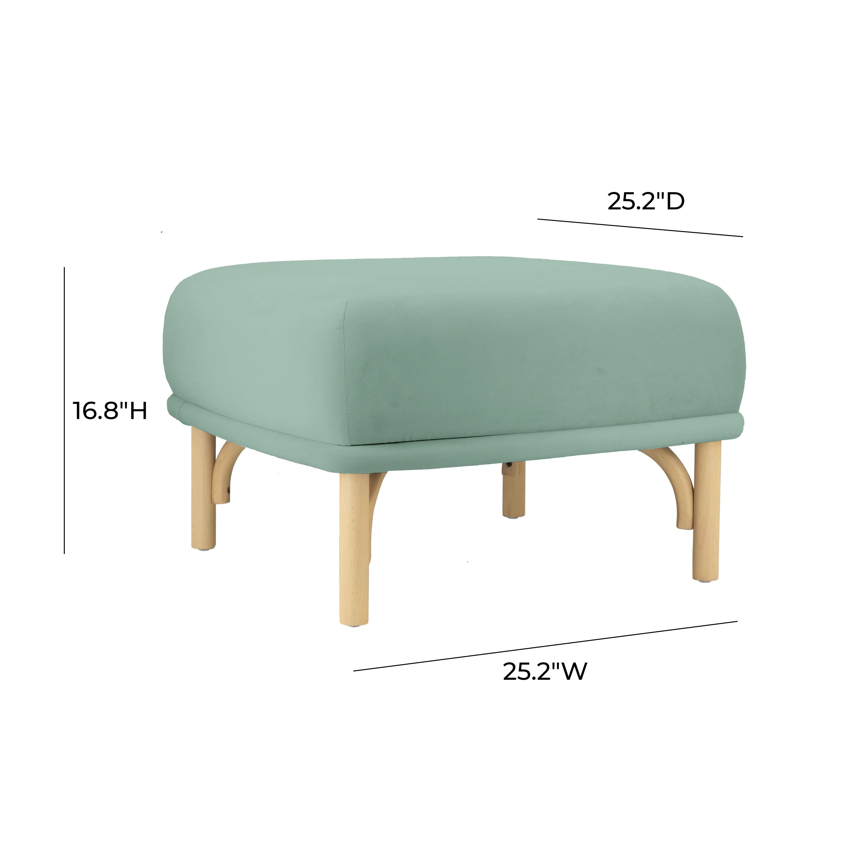 Desiree Velvet Ottoman 25 Desiree Velvet Ottoman