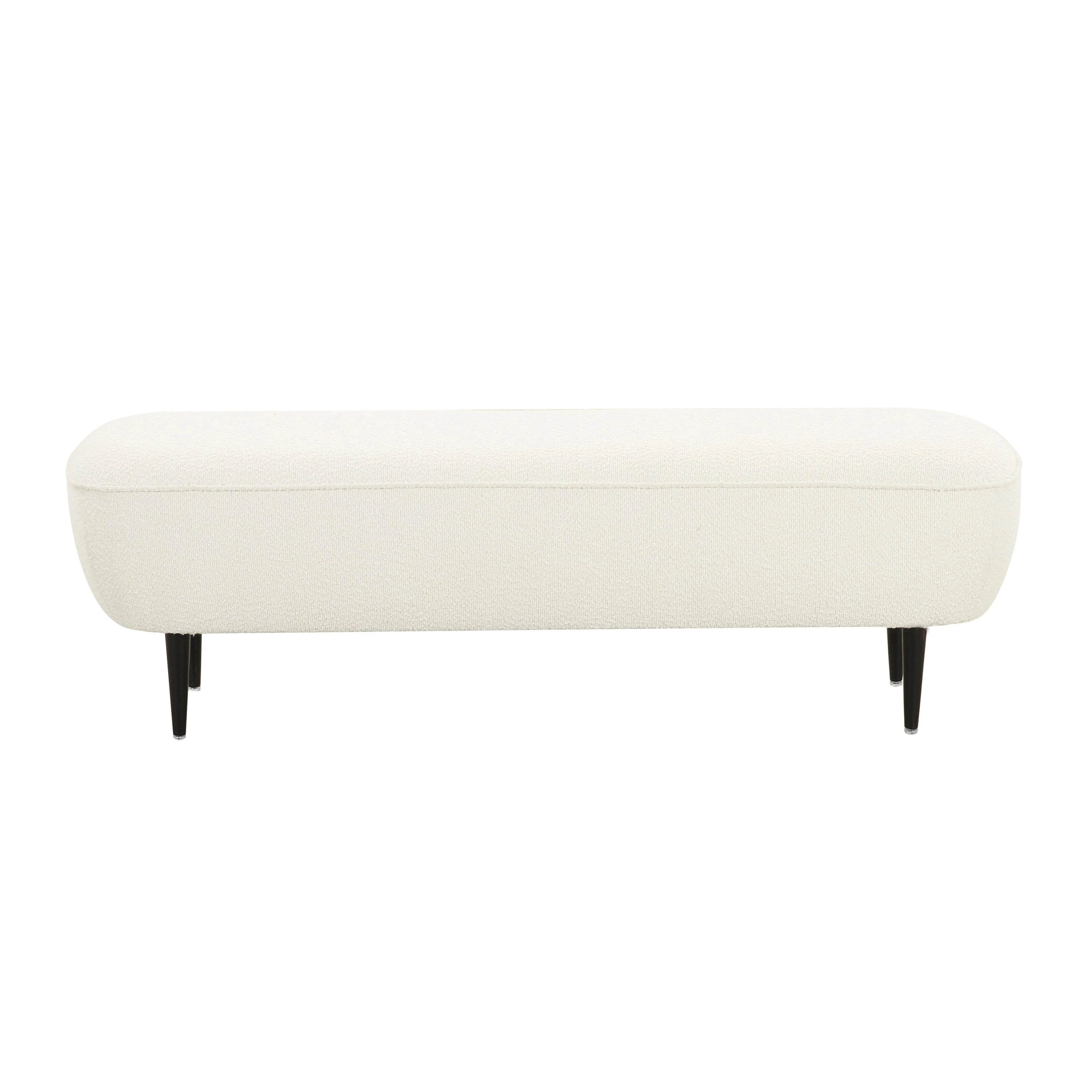 Denise Cream Boucle Bench 9 Denise Cream Boucle Bench