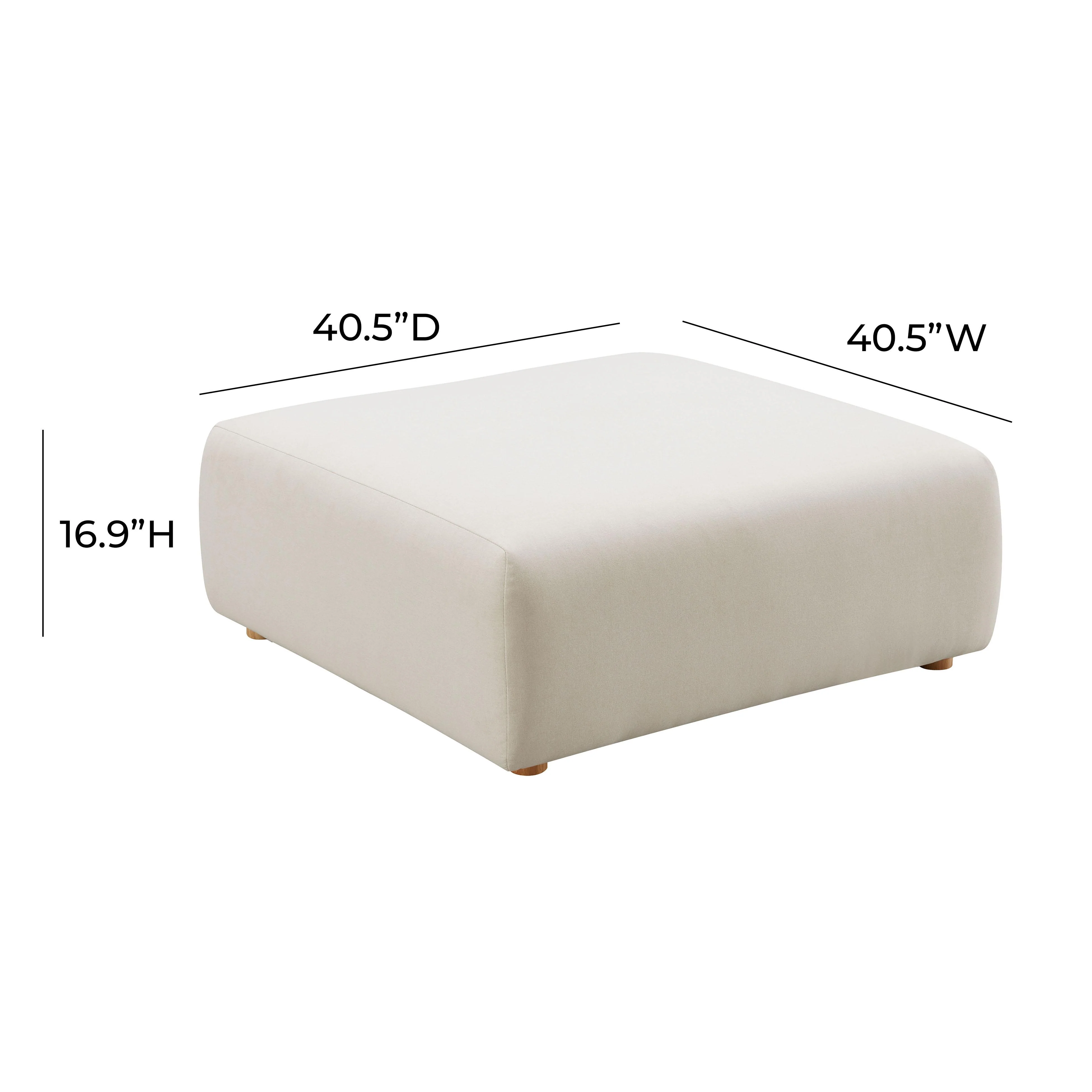 Hangover Cream Performance Linen Ottoman 10 Hangover Cream Performance Linen Ottoman