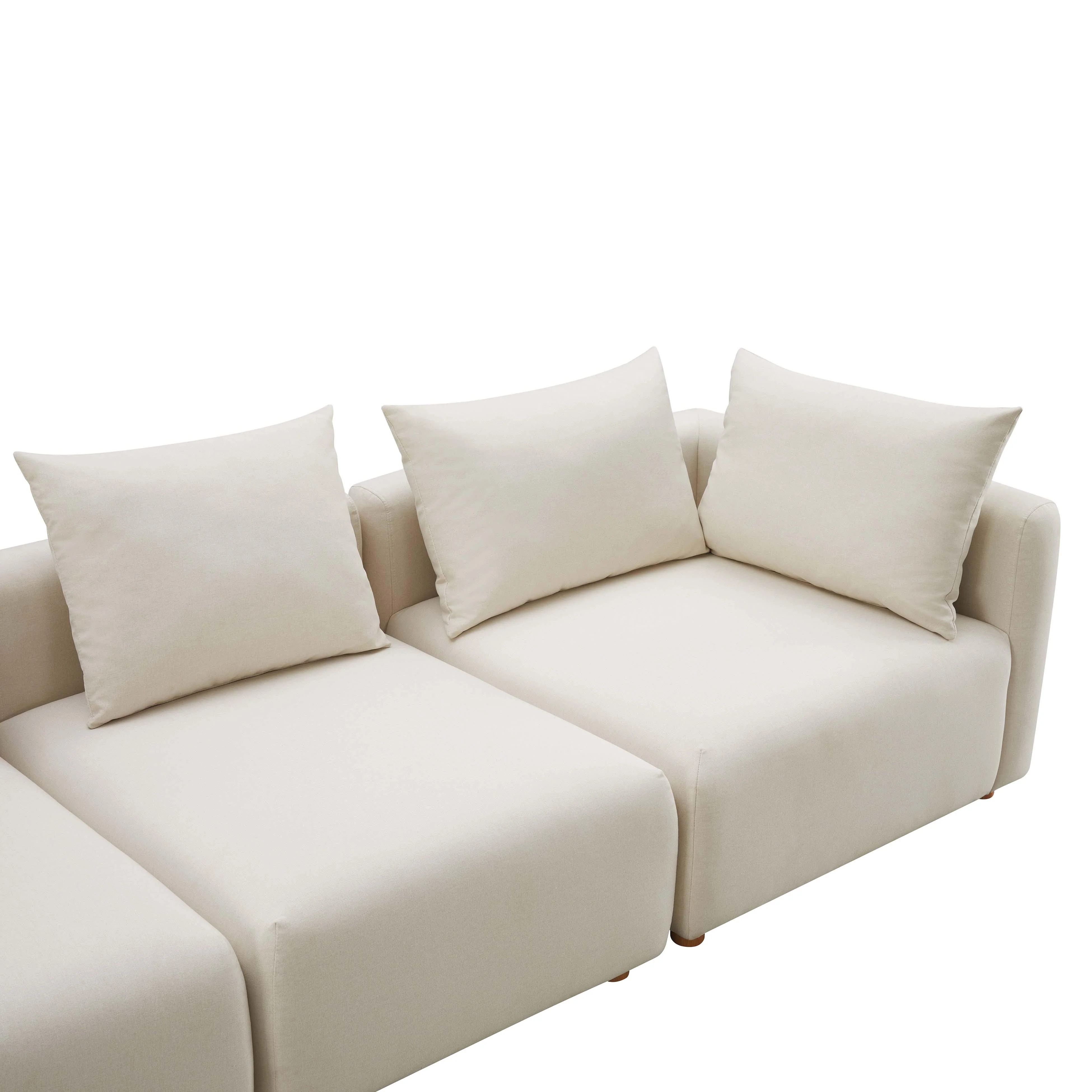 Hangover Cream Performance Linen Sofa 11 Hangover Cream Performance Linen Sofa