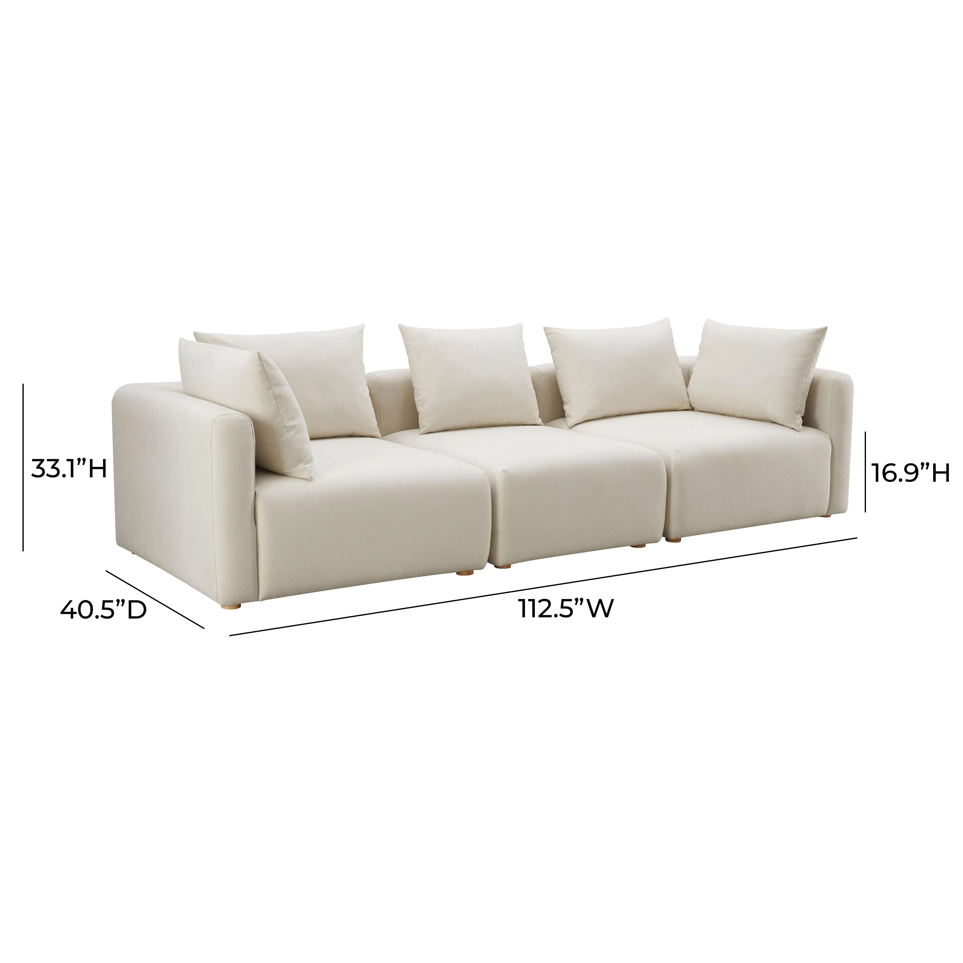 Hangover Cream Performance Linen Sofa 14 Hangover Cream Performance Linen Sofa