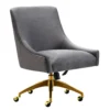Beatrix Velvet Office Swivel Chair