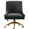 Beatrix Velvet Office Swivel Chair