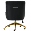 Beatrix Velvet Office Swivel Chair