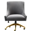 Beatrix Velvet Office Swivel Chair