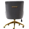 Beatrix Velvet Office Swivel Chair