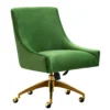 Beatrix Velvet Office Swivel Chair