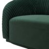 Yara Pleated Velvet Sofa by Inspire Me! Home Decor