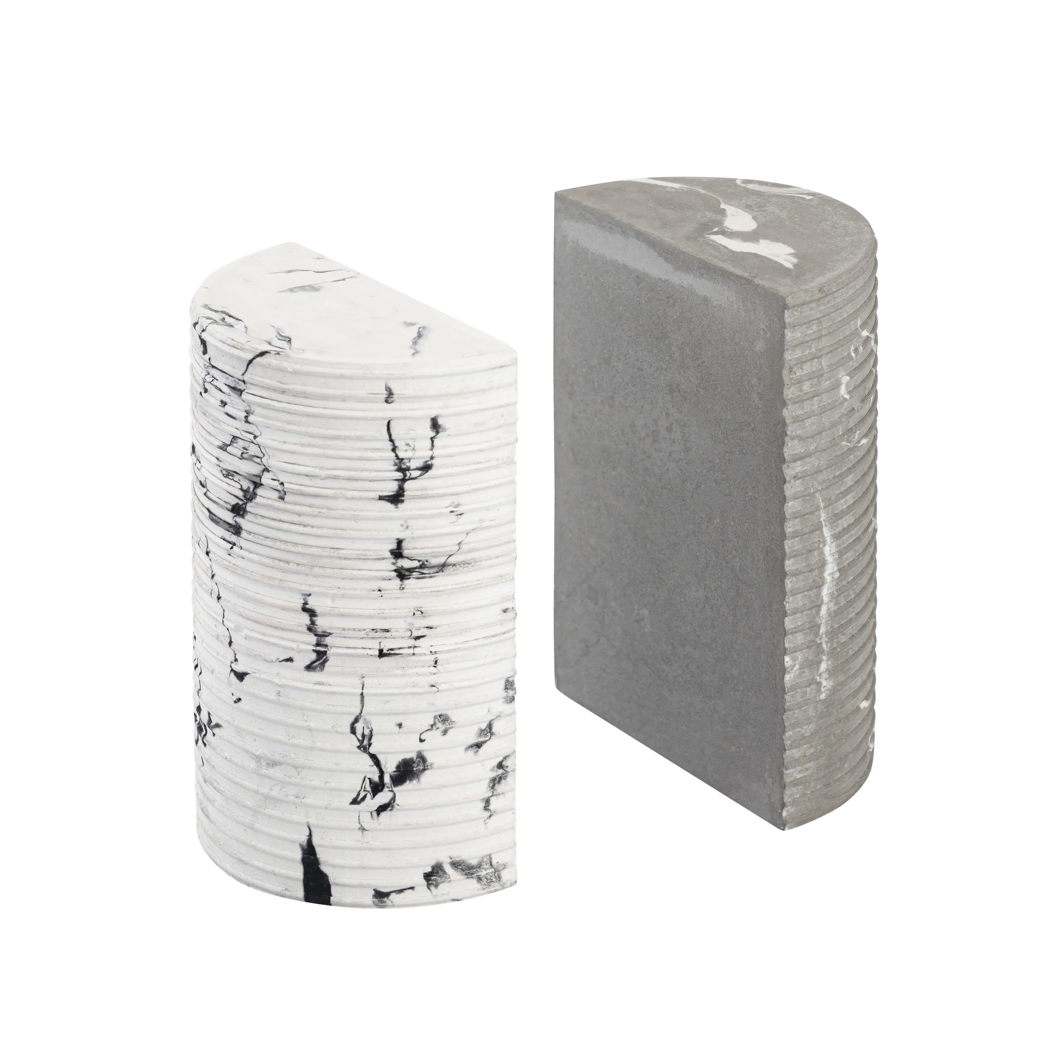 Terra Concrete Bookends 11 Terra Concrete Bookends
