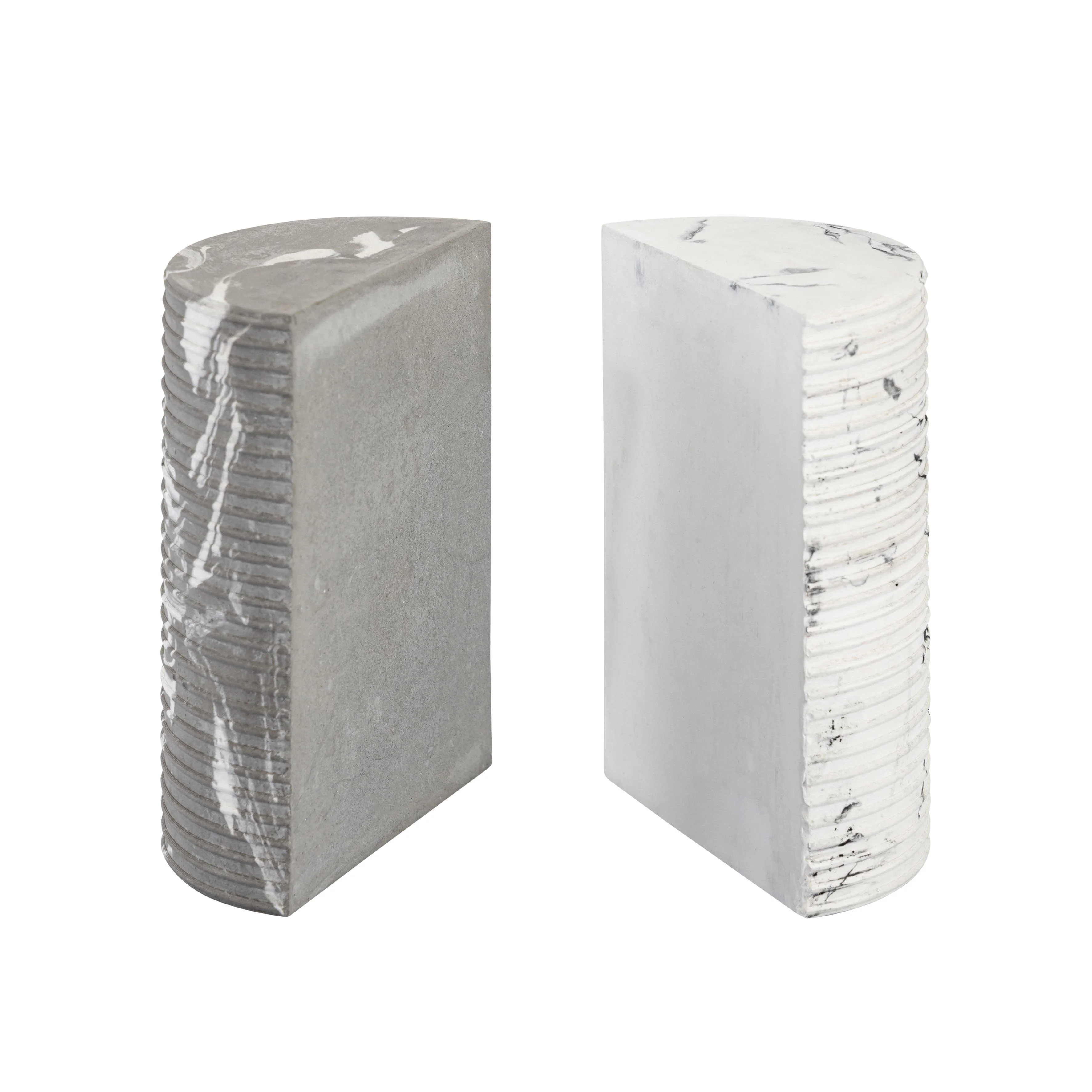 Terra Concrete Bookends 13 Terra Concrete Bookends