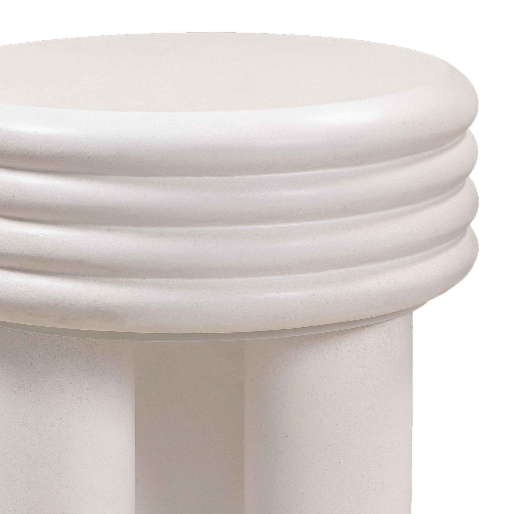 Delta Ivory Concrete Side Table 11 Delta Ivory Concrete Side Table
