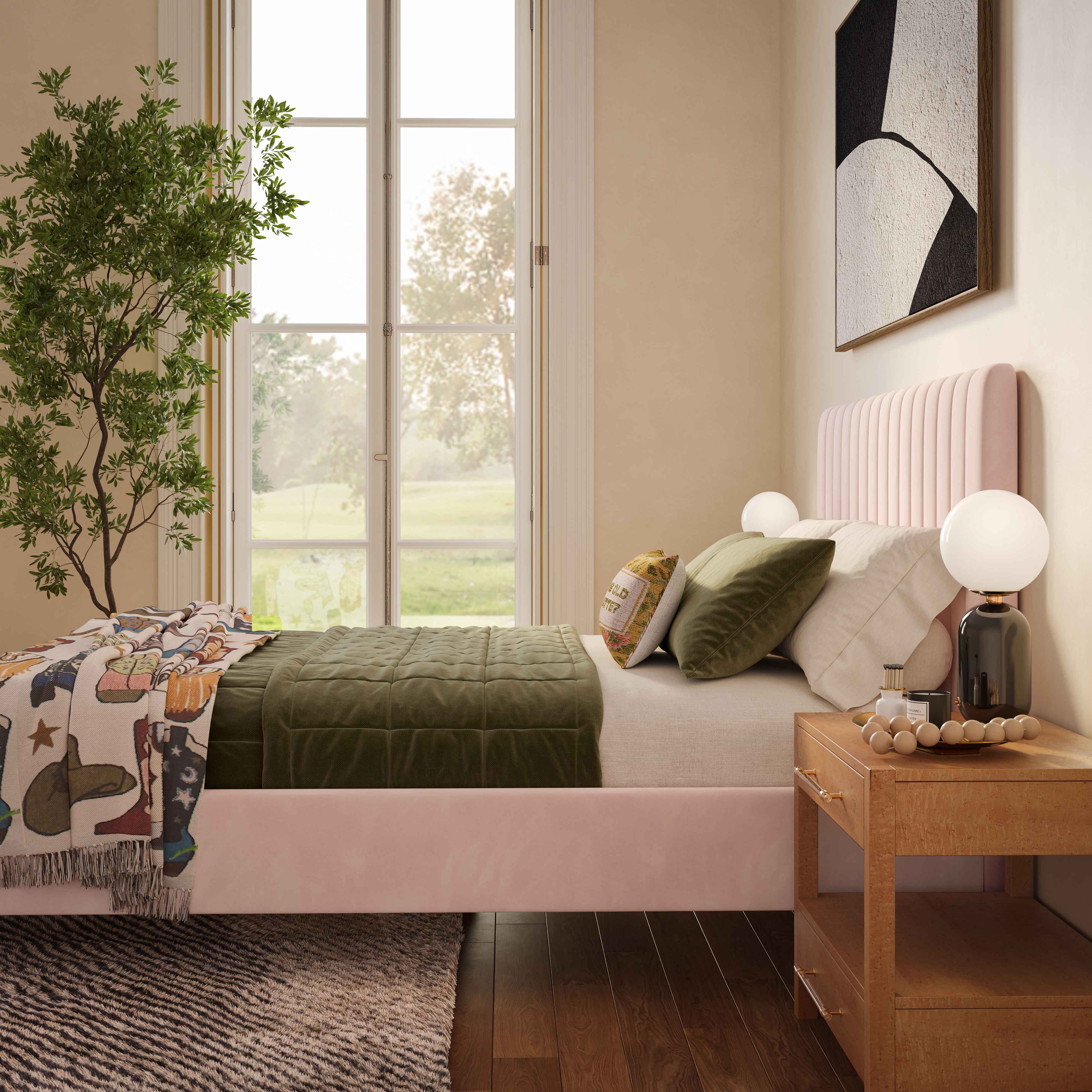 Angela Velvet Bed 86 Angela Velvet Bed