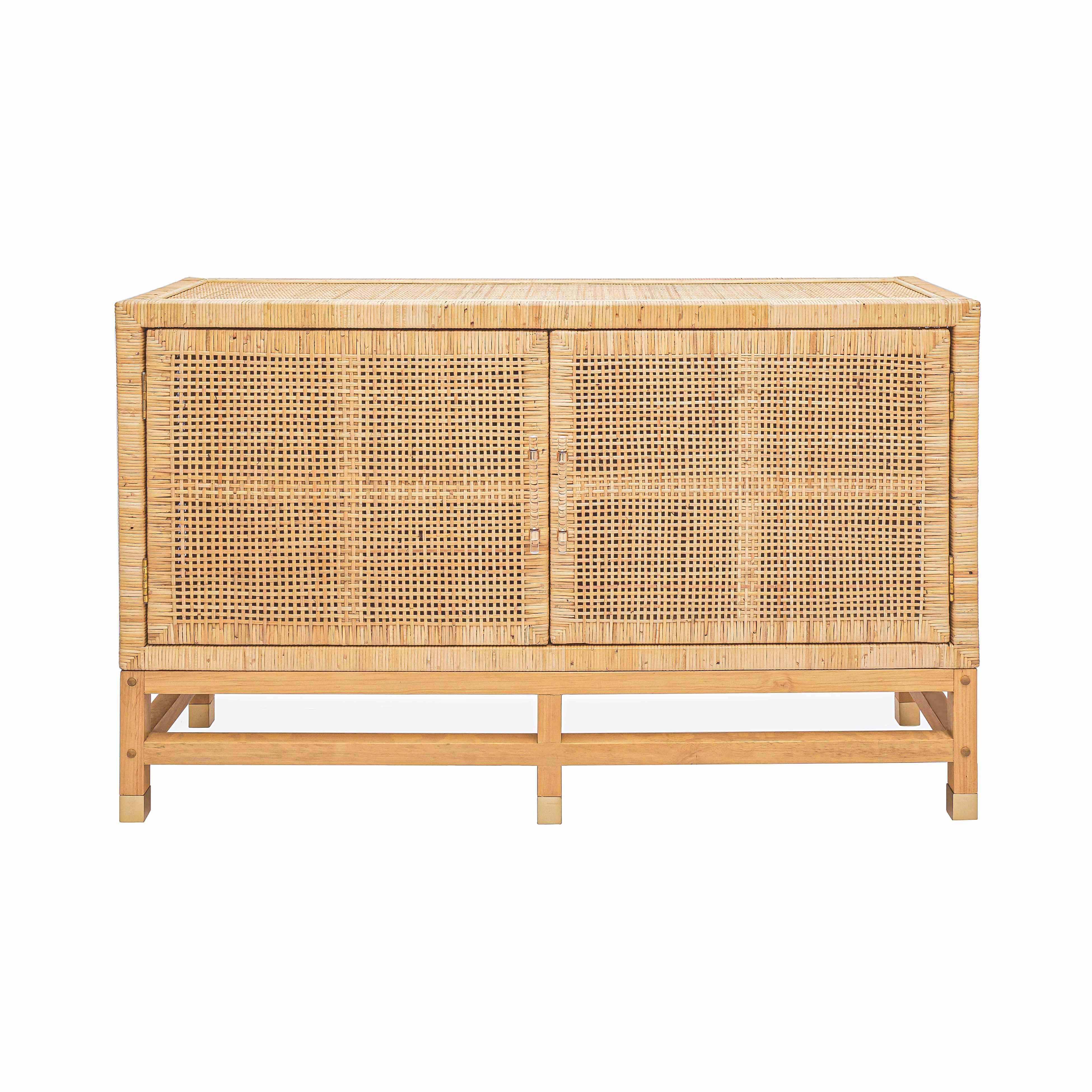Amara Woven Rattan Buffet - TOV Furniture