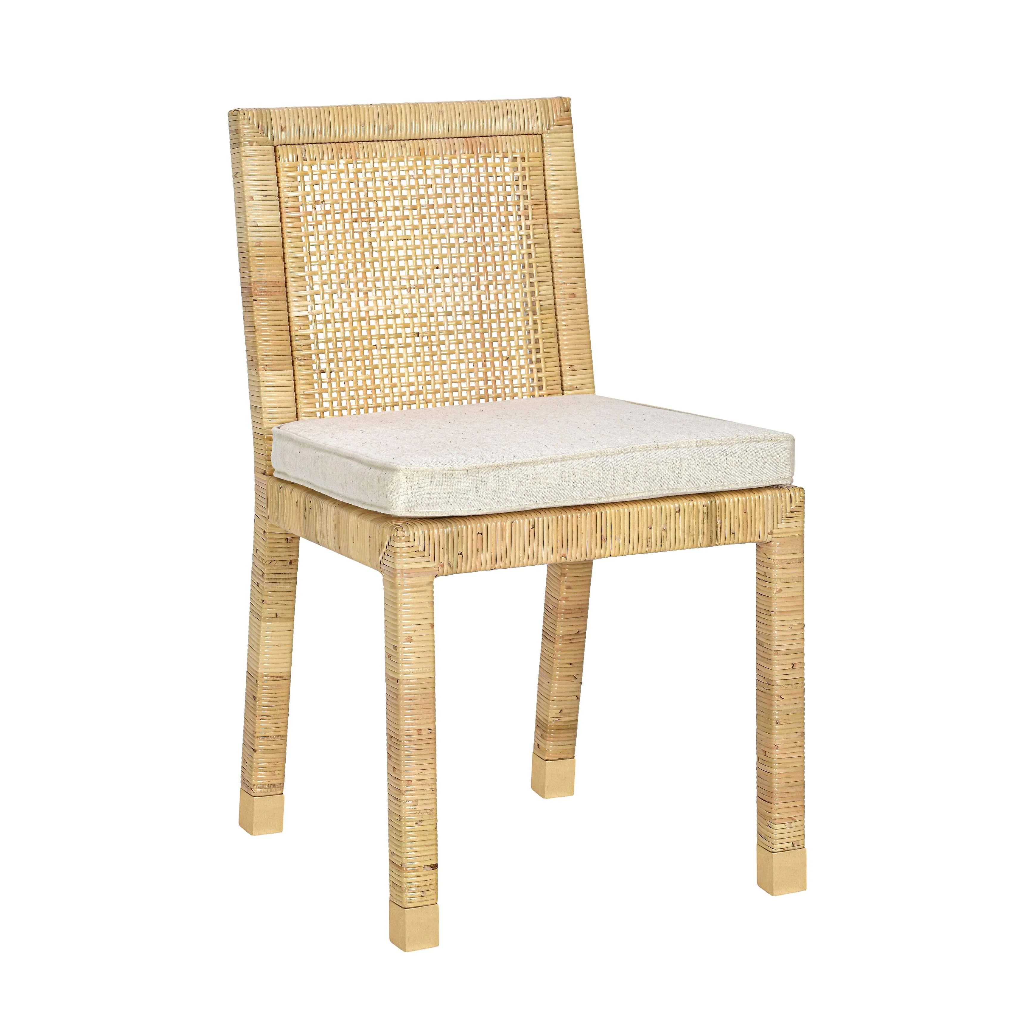 Amara Cream Linen Dining Chair 1 Amara Cream Linen Dining Chair