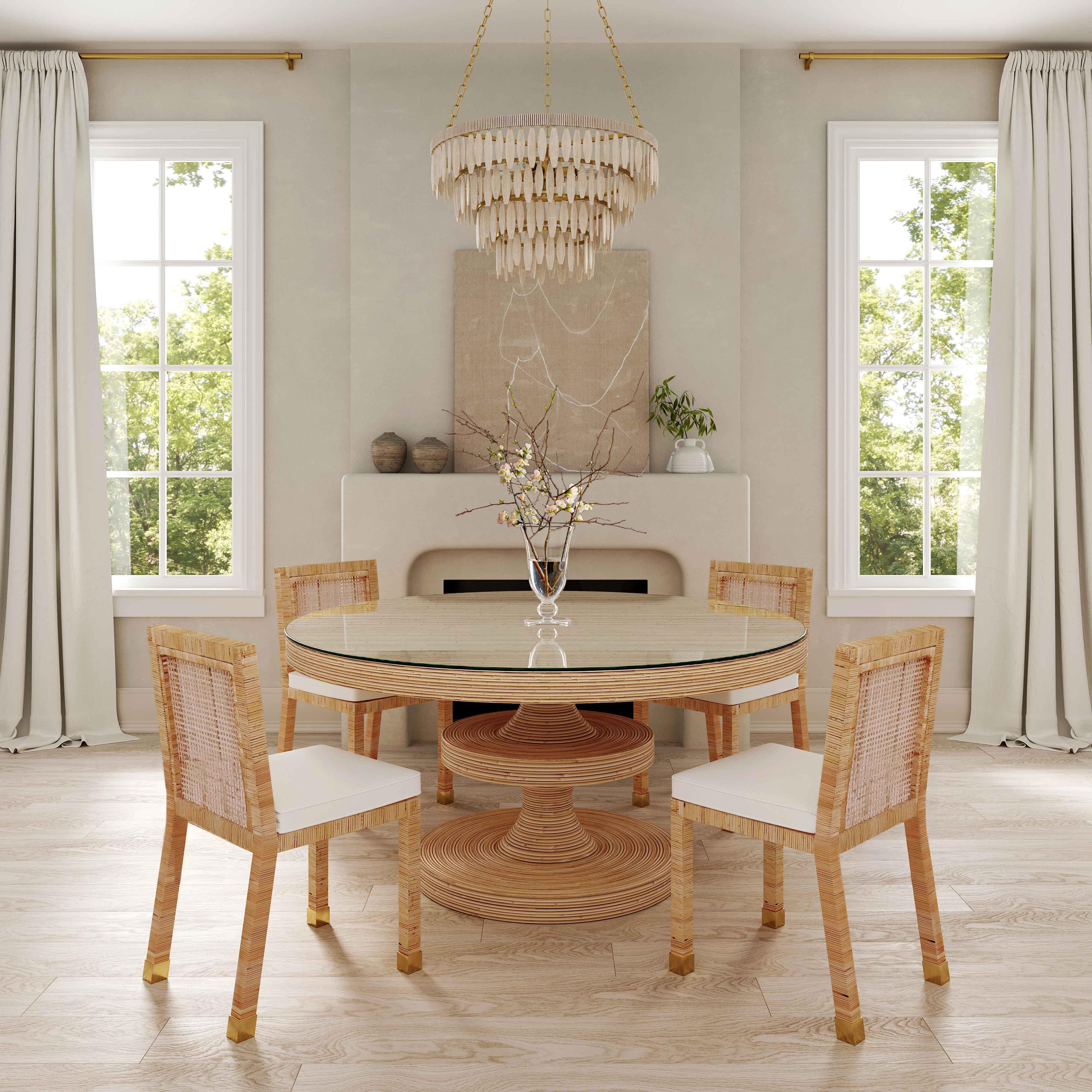 Amara Cream Linen Dining Chair 12 Amara Cream Linen Dining Chair