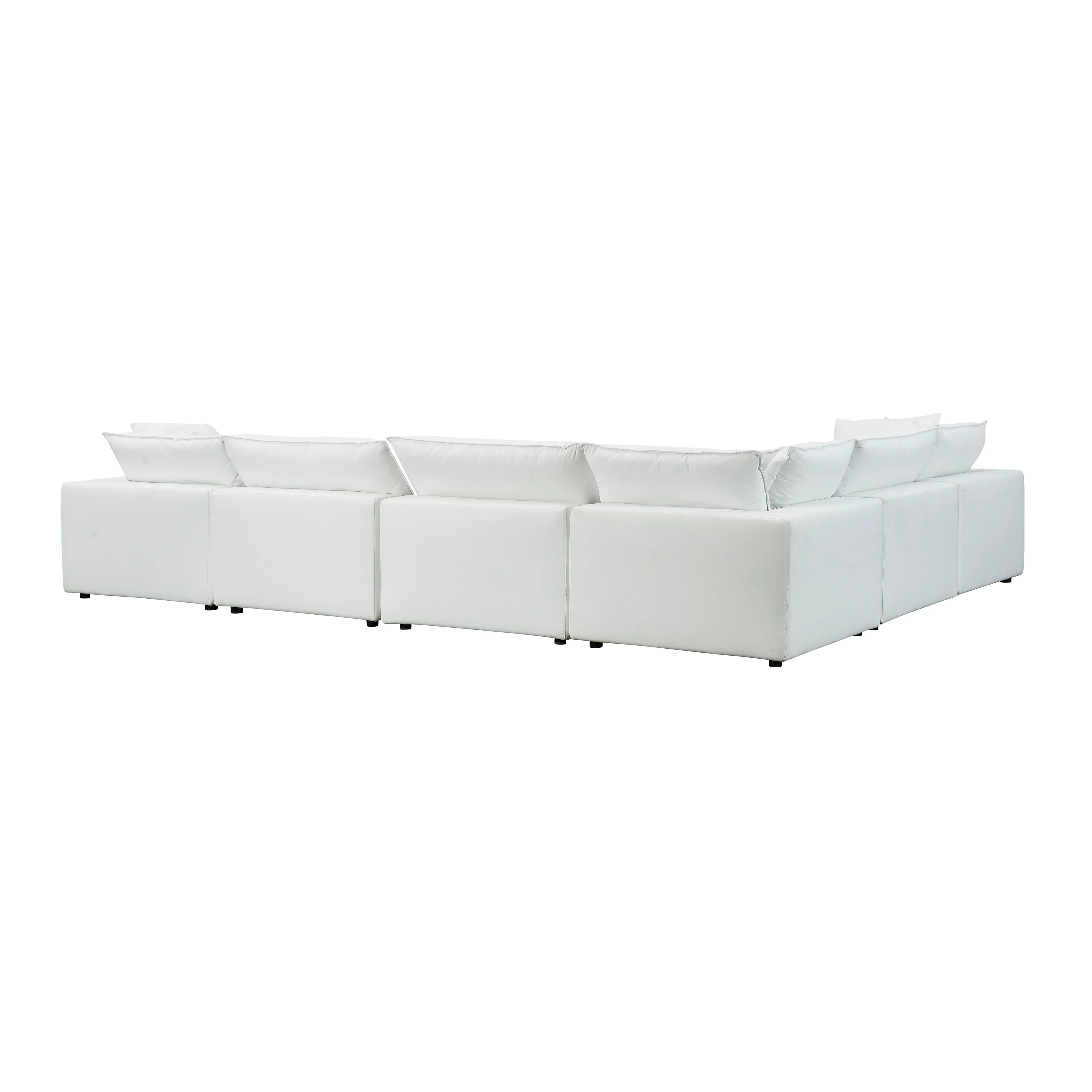 Cali Performance Fabric Modular 7-Piece Large Chaise Sectional 35 Cali Performance Fabric Modular 7-Piece Large Chaise Sectional
