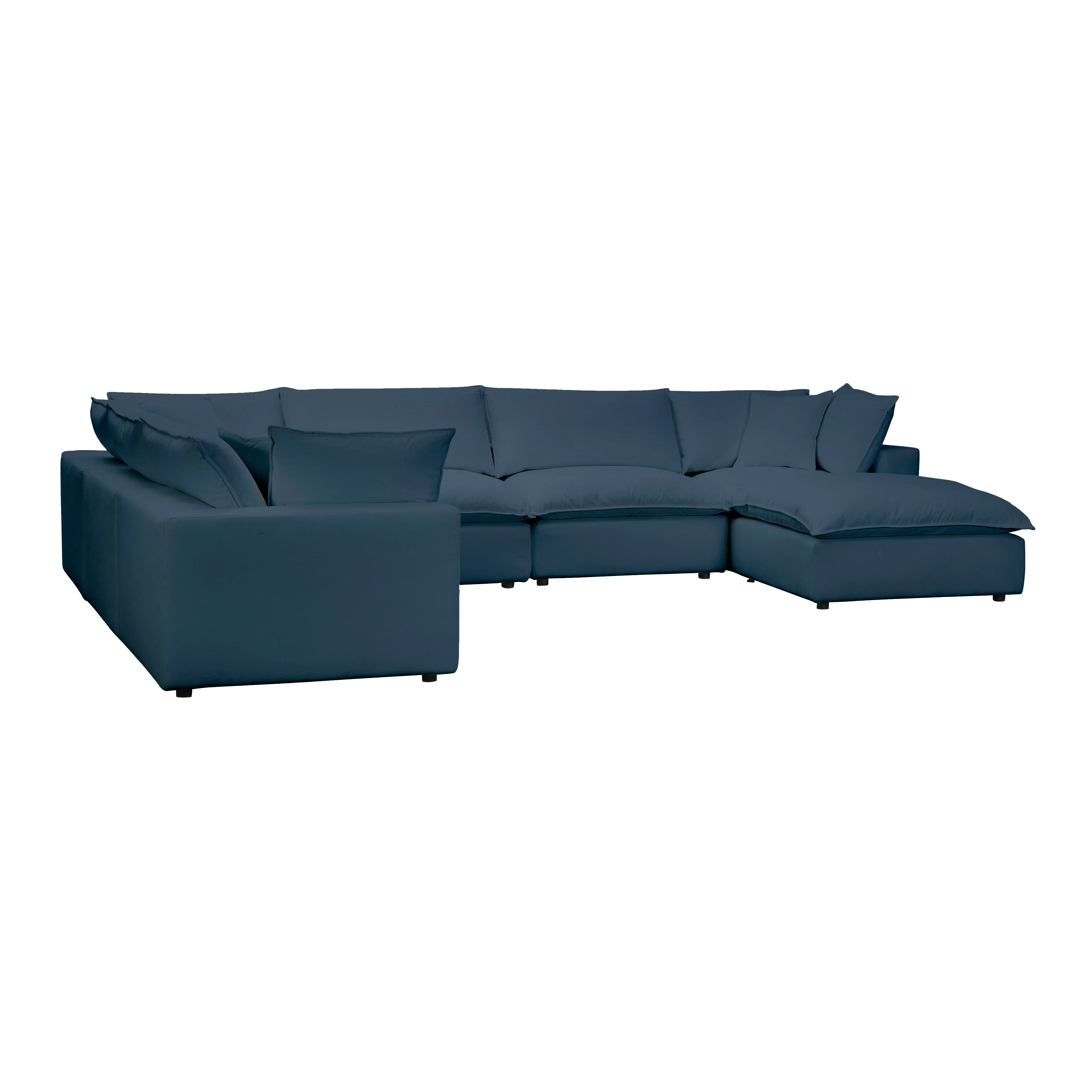 Cali Performance Fabric Modular 7-Piece Large Chaise Sectional 43 Cali Performance Fabric Modular 7-Piece Large Chaise Sectional
