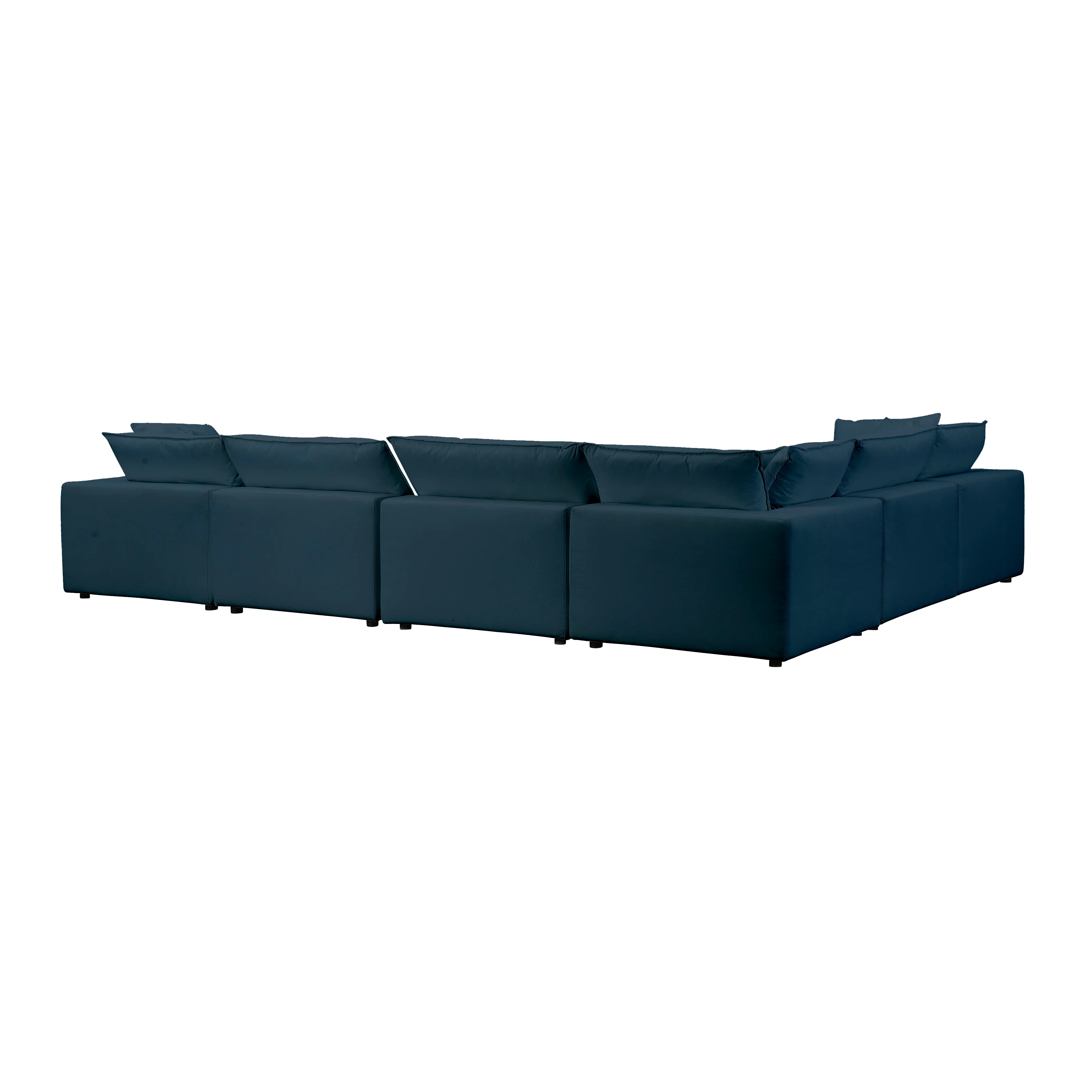Cali Performance Fabric Modular 7-Piece Large Chaise Sectional 45 Cali Performance Fabric Modular 7-Piece Large Chaise Sectional