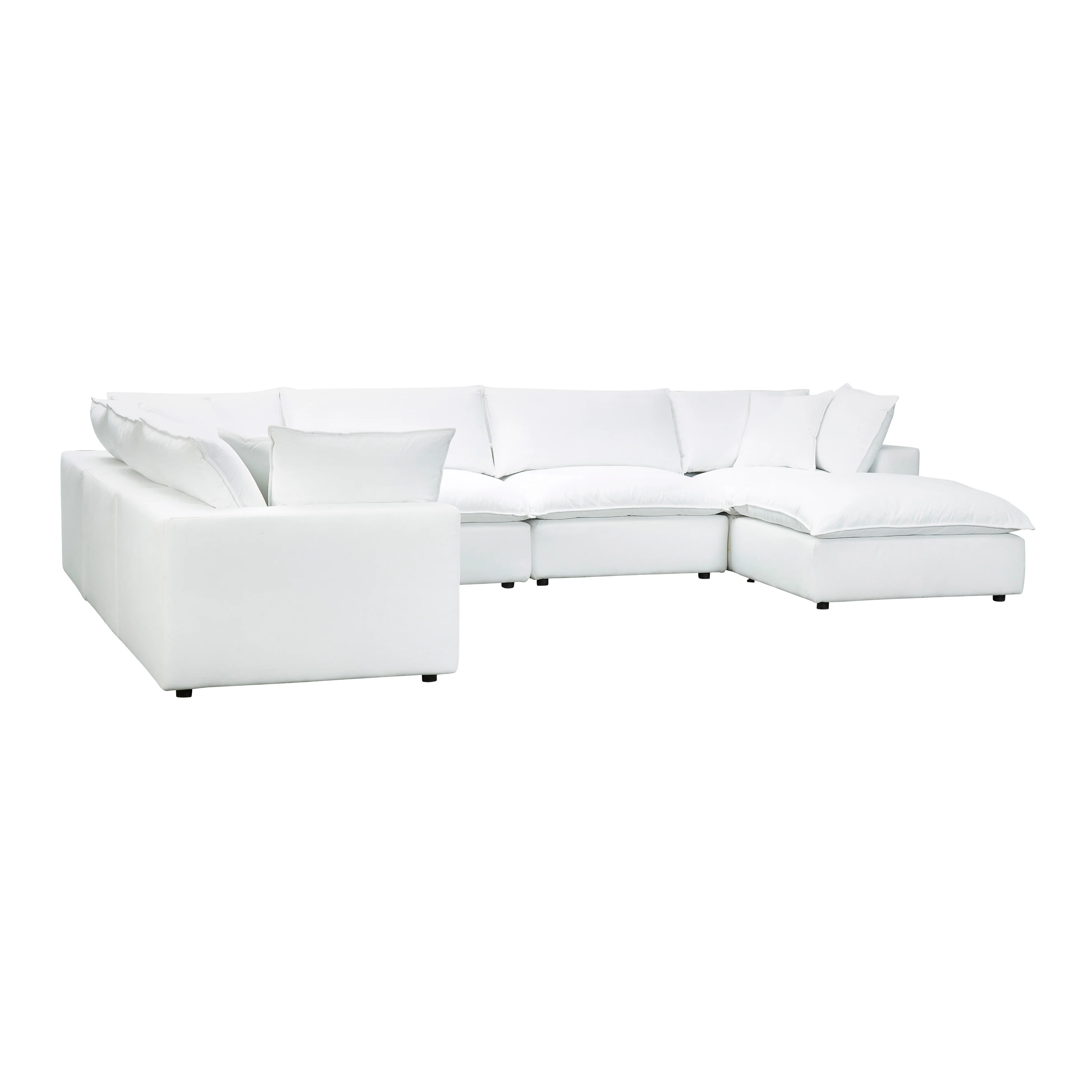 Cali Performance Fabric Modular 7-Piece Large Chaise Sectional 33 Cali Performance Fabric Modular 7-Piece Large Chaise Sectional