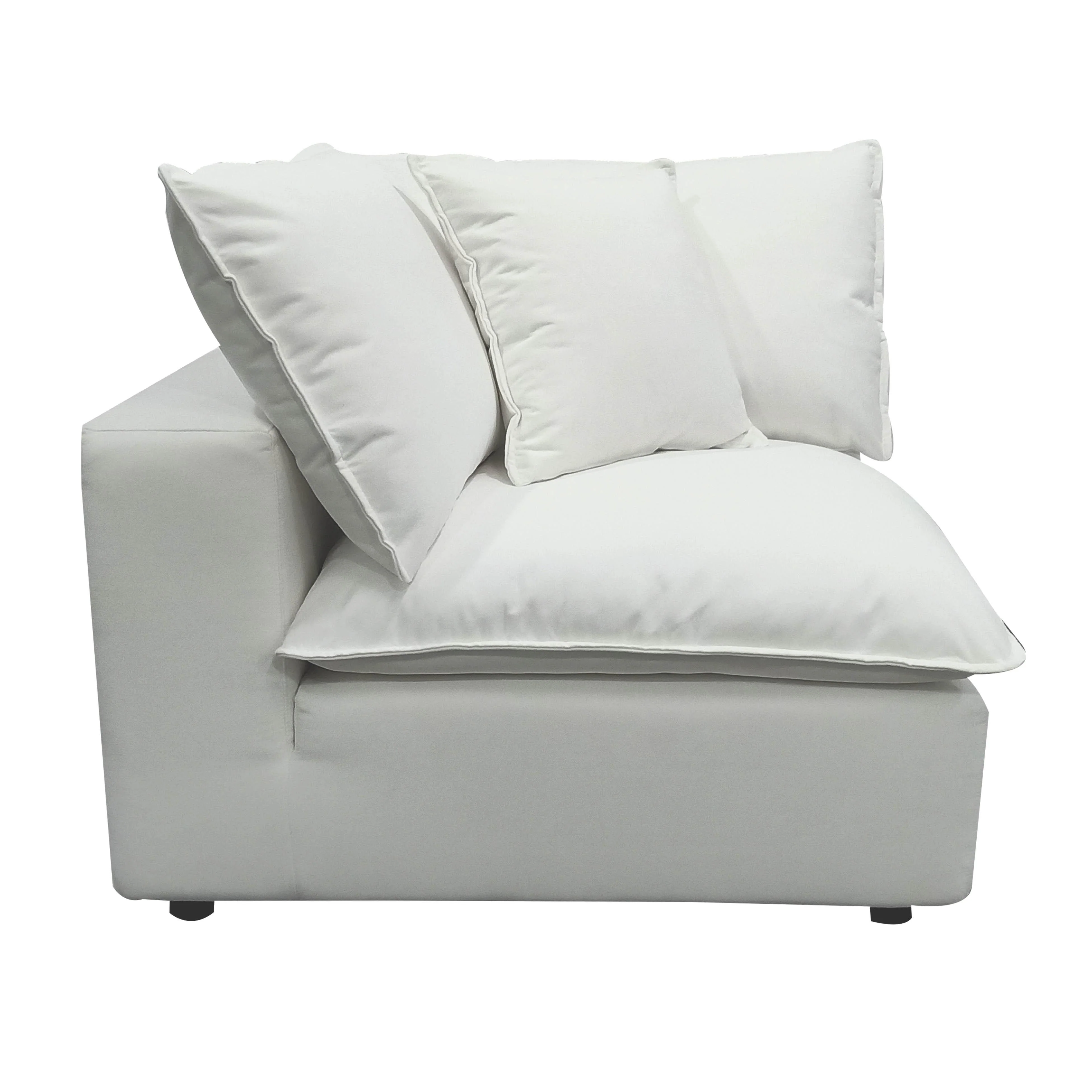 Cali Performance Fabric Modular Corner Chair 47 Cali Performance Fabric Modular Corner Chair
