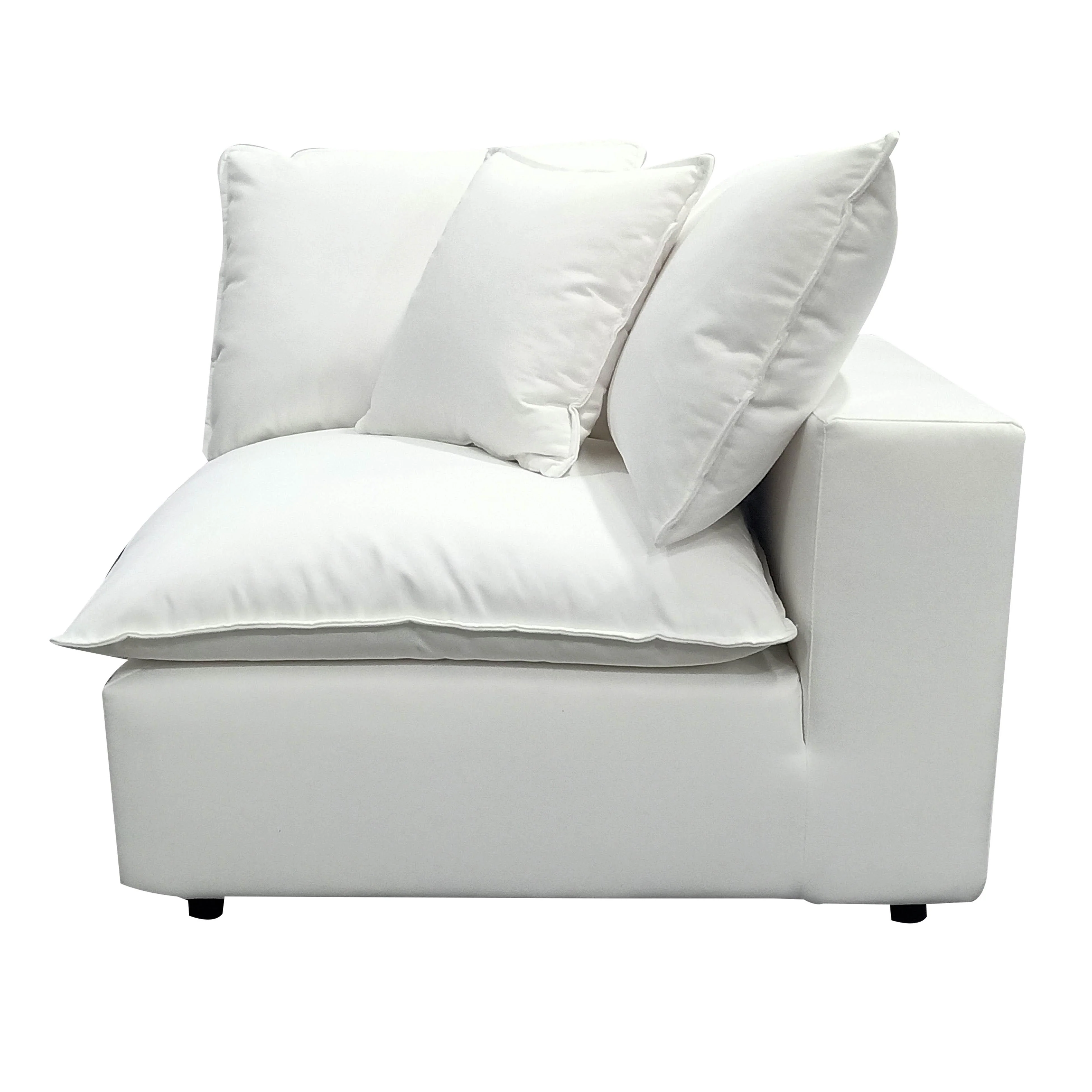 Cali Performance Fabric Modular Corner Chair 48 Cali Performance Fabric Modular Corner Chair