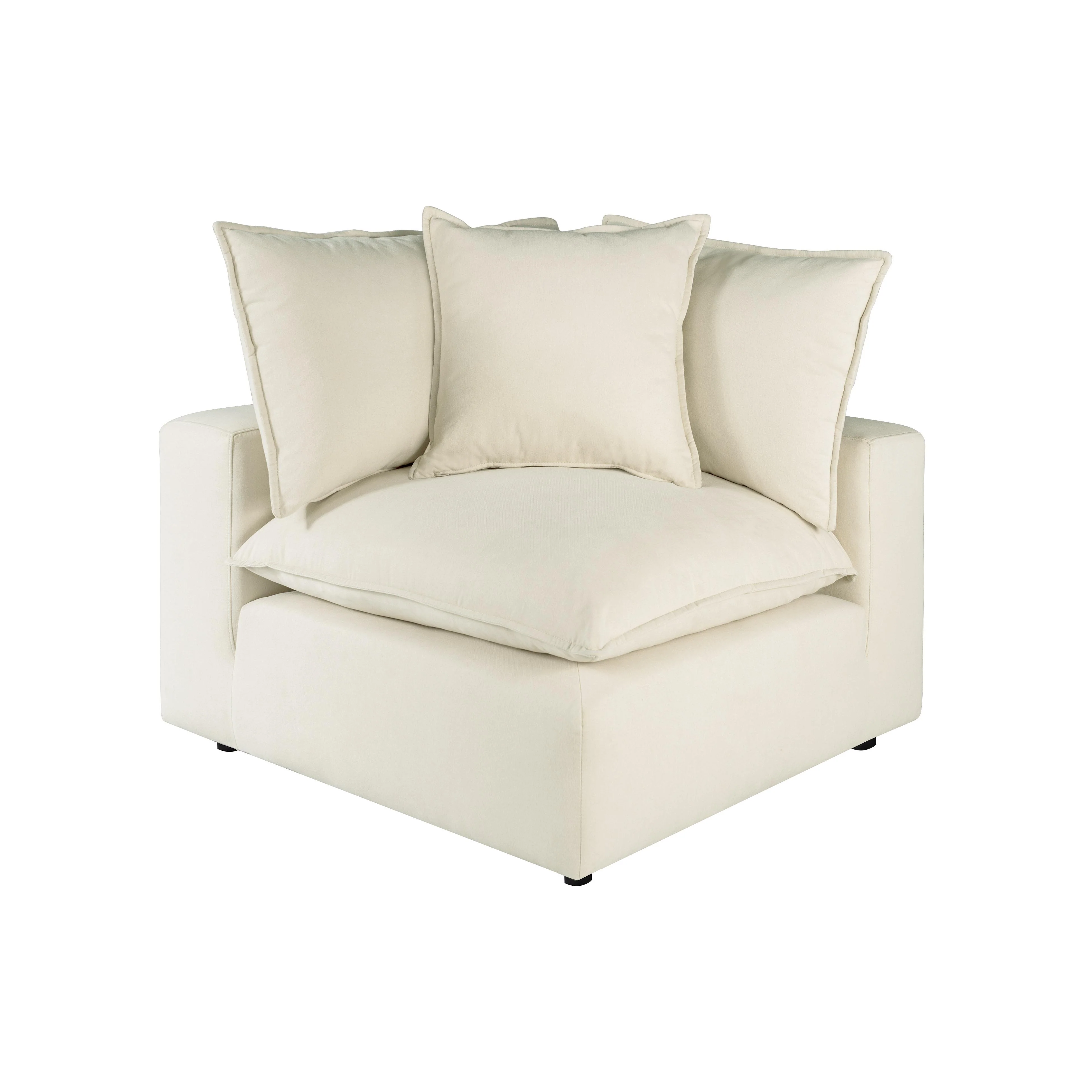 Cali Performance Fabric Modular Corner Chair 53 Cali Performance Fabric Modular Corner Chair