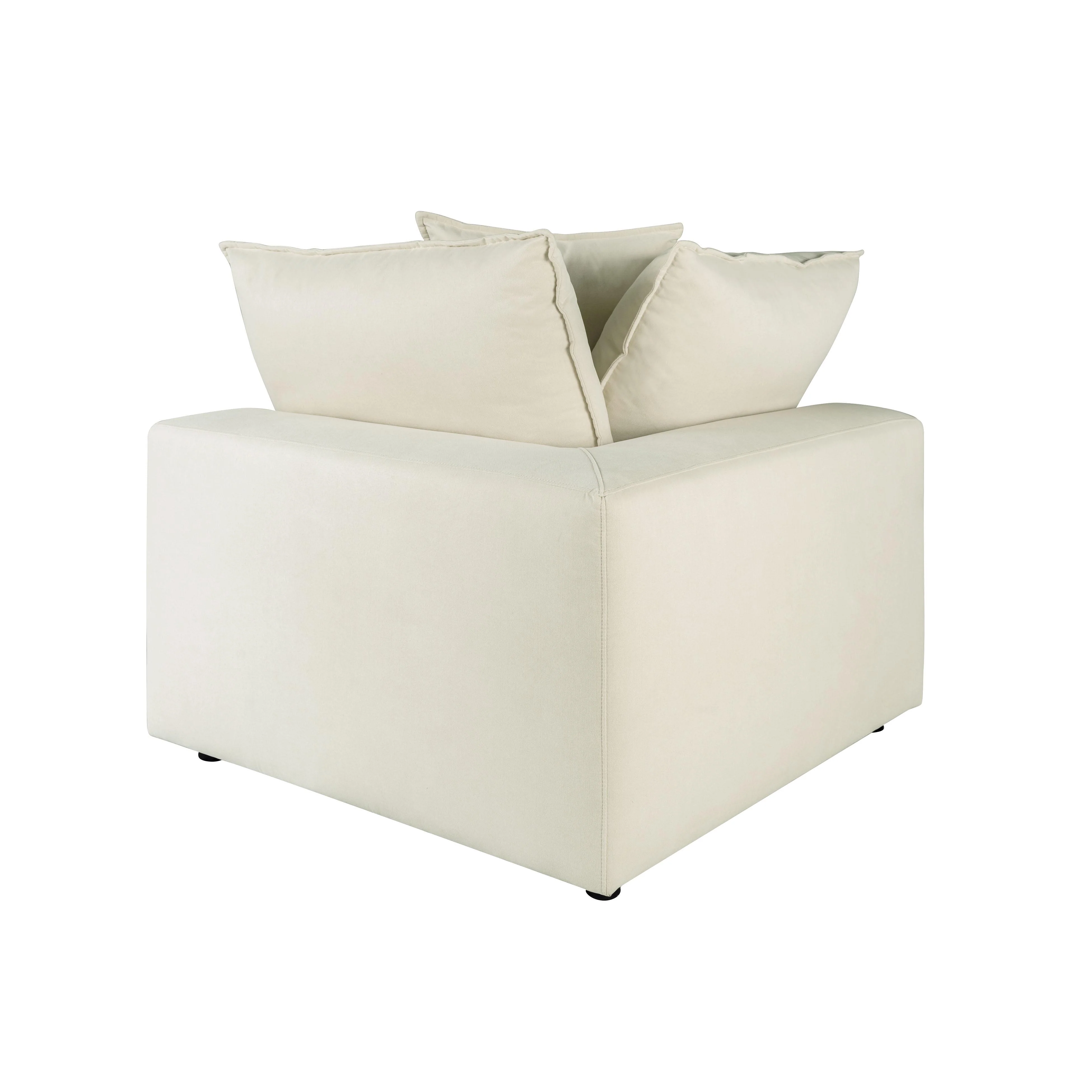 Cali Performance Fabric Modular Corner Chair 56 Cali Performance Fabric Modular Corner Chair