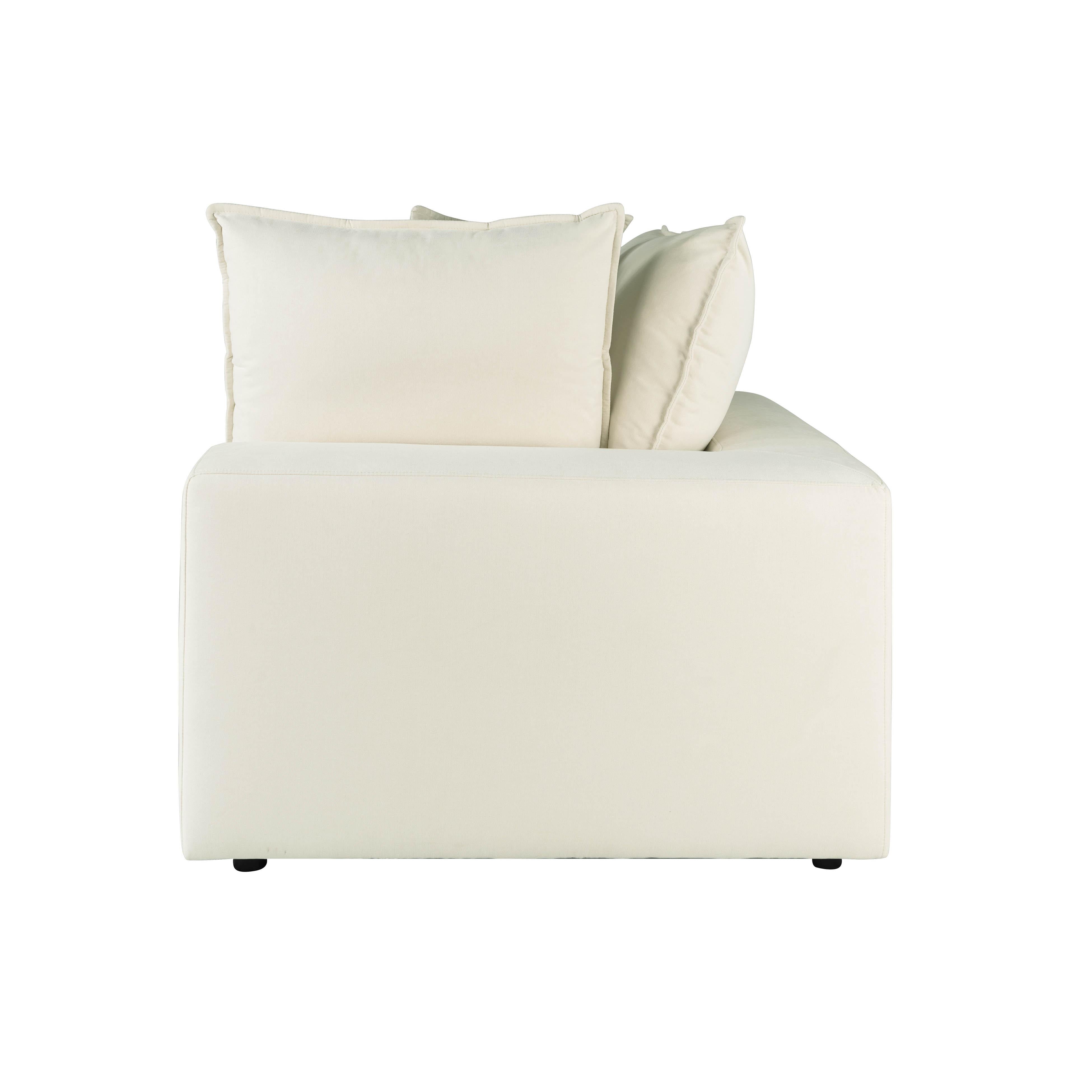 Cali Performance Fabric Modular Corner Chair 57 Cali Performance Fabric Modular Corner Chair