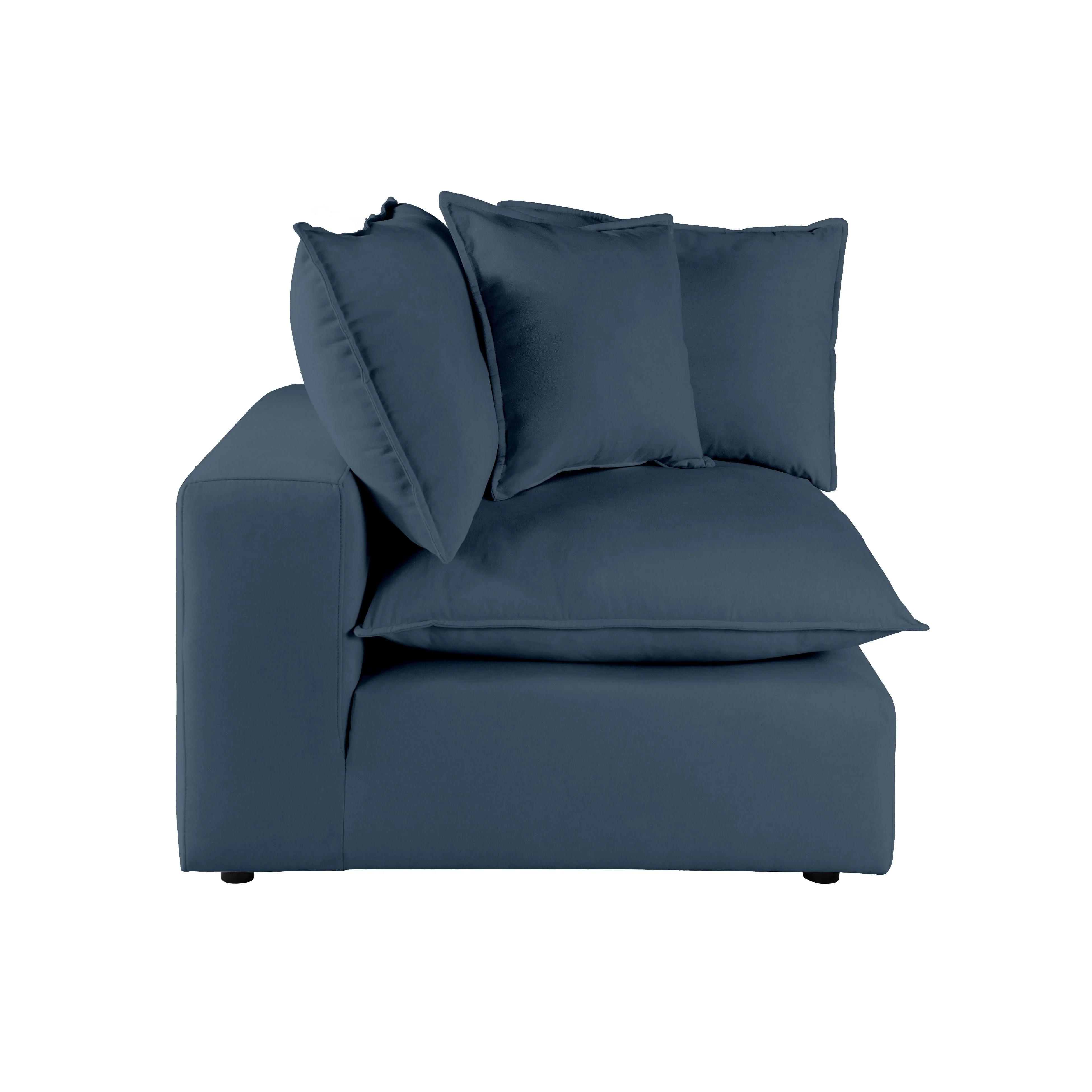 Cali Performance Fabric Modular Corner Chair 62 Cali Performance Fabric Modular Corner Chair