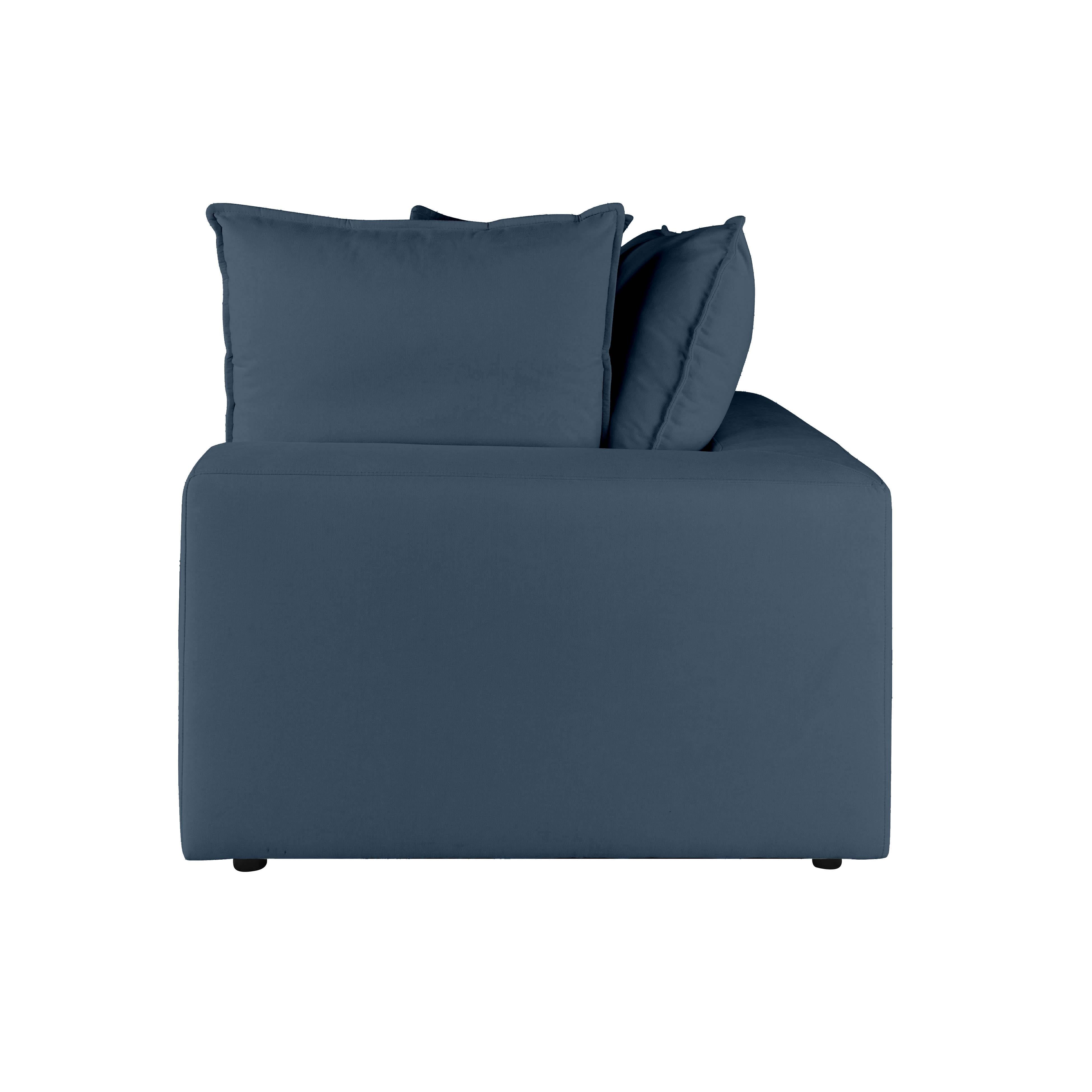 Cali Performance Fabric Modular Corner Chair 63 Cali Performance Fabric Modular Corner Chair